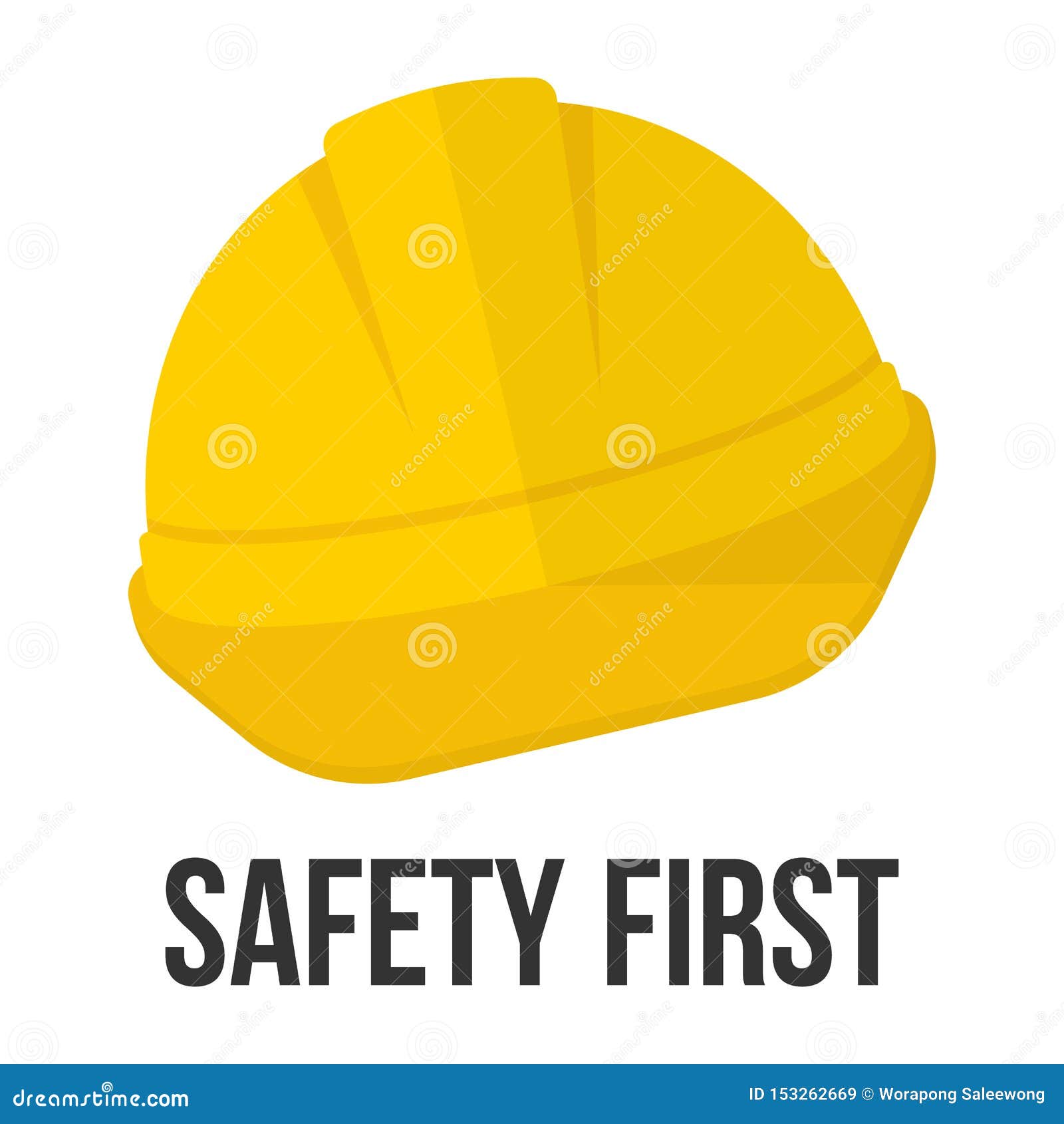 Yellow Safety Helmet. Idea Concept. Stock Vector - Illustration of helmet, concept: 153262669 Yellow Safety Helmet. Idea Concept. Stock Vector - Illustration of helmet, concept: 153262669
