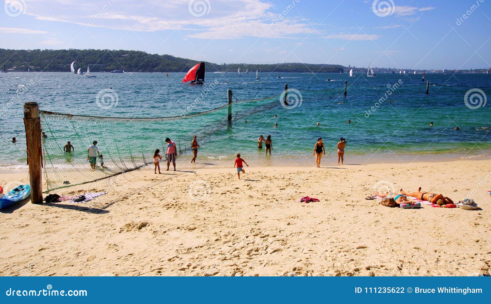 Shark Beach Nielsen Park Vaucluse Sydney Australia Editorial Photography Image Of Beach Yellow 111235622