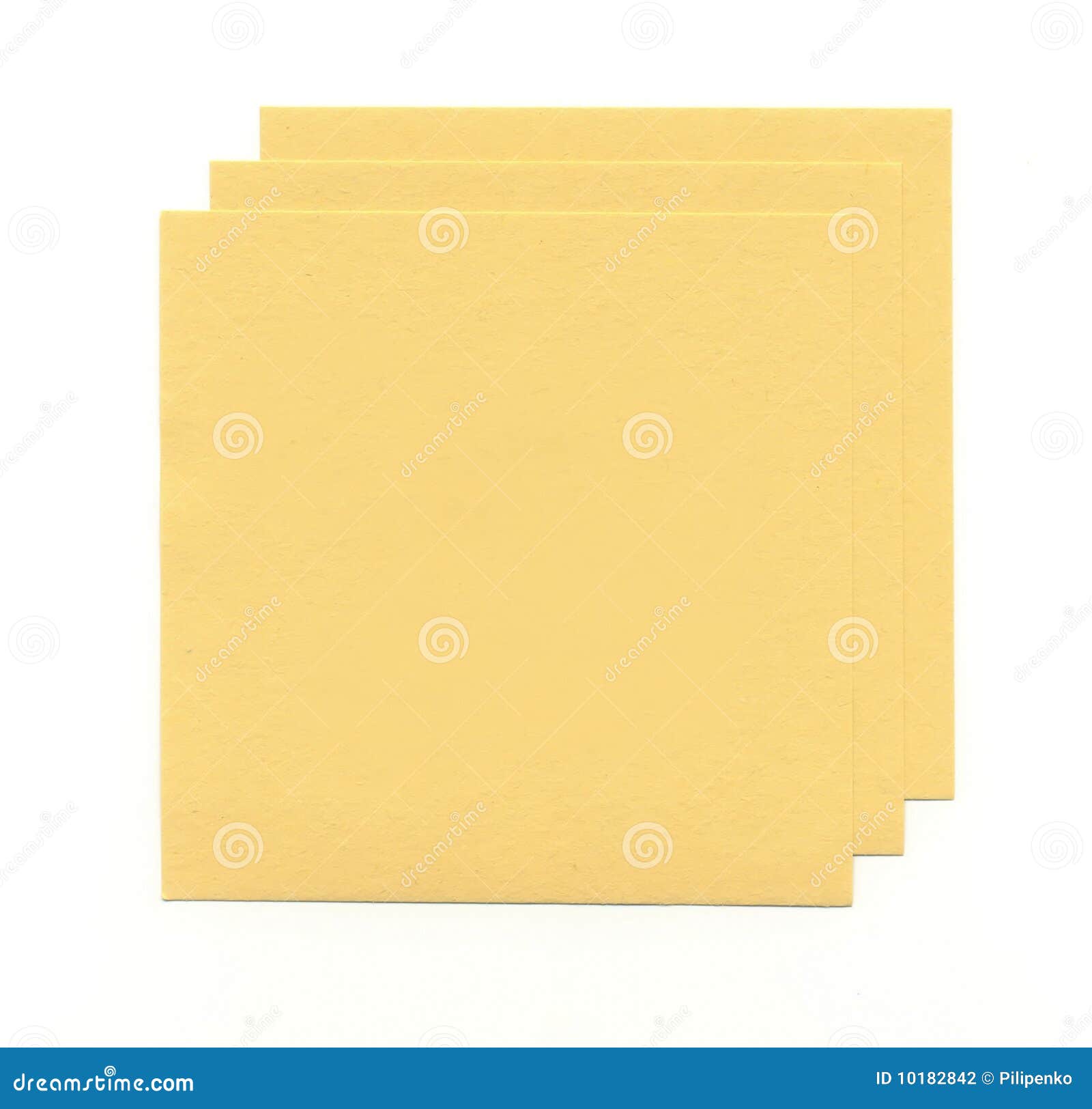 Yellow sheets of paper stock photo. Image of copy, bulletin 10182842