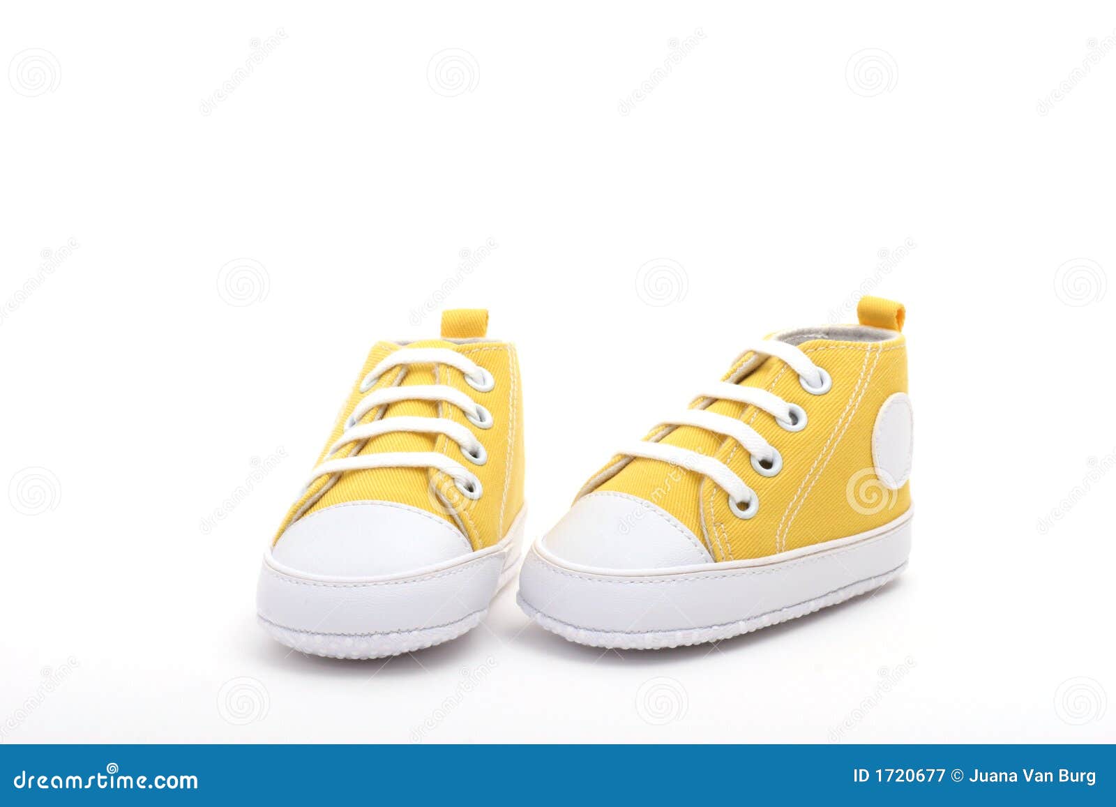 Yellow shoes stock image. Image of style, yellow, laces - 1720677