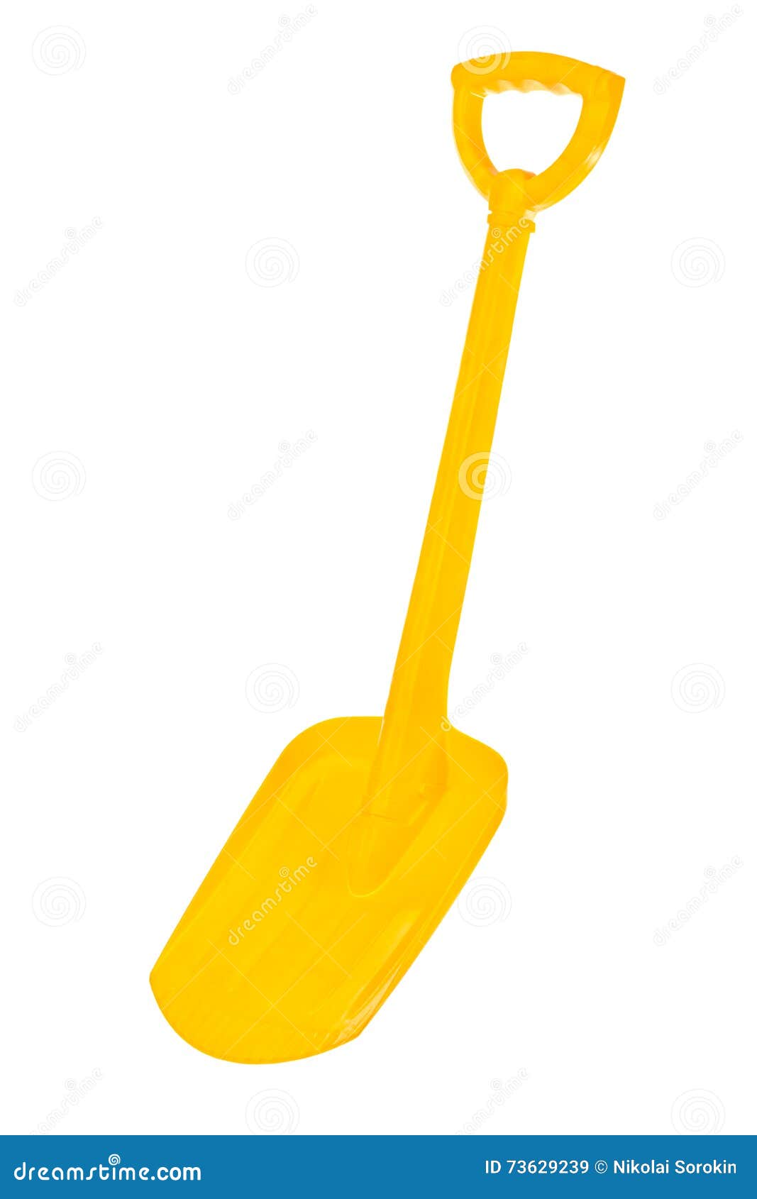 Yellow Shovel stock image. Image of background, heap 73629239