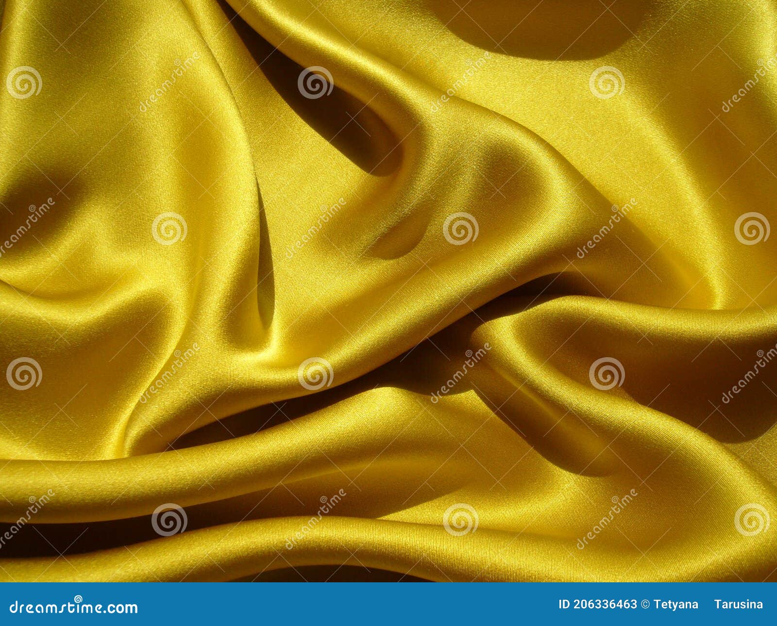 Yellow Silk Fabric. Natural Silk Stock Image Image of orange, silk