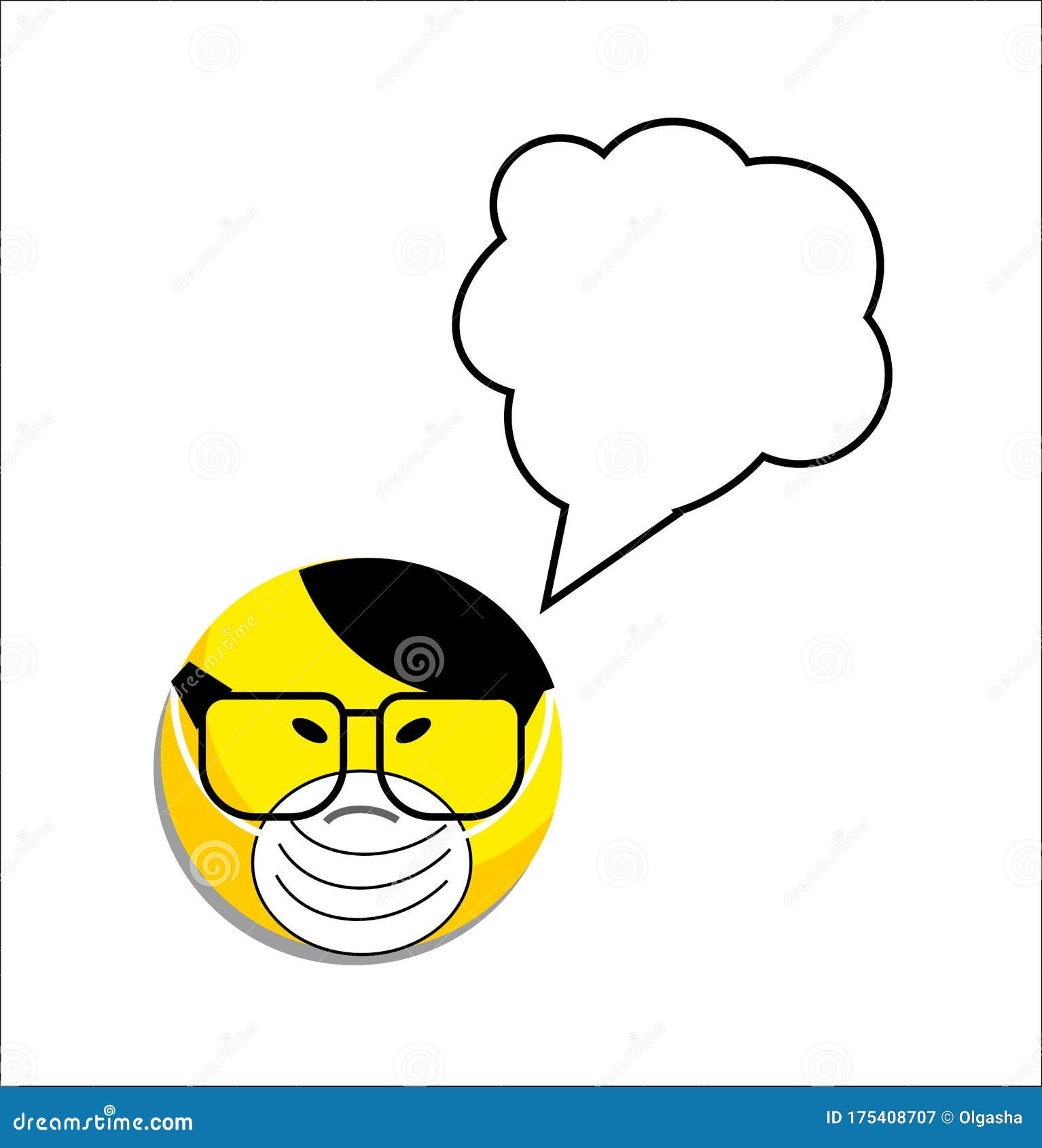 Download Yellow Smile Icon With Medicine Mask Protection From Corona Virus Stock Vector Illustration Of Prevention Epidemic 175408707 PSD Mockup Templates