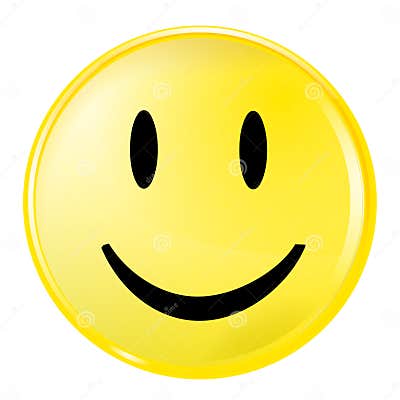 Yellow smiley face stock vector. Illustration of human - 17437981