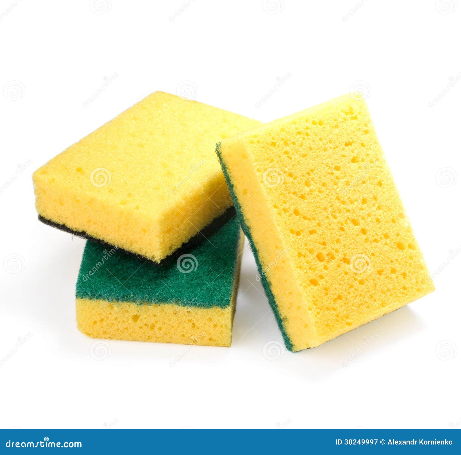 Yellow sponges stock image. Image of textured, pores 30249997