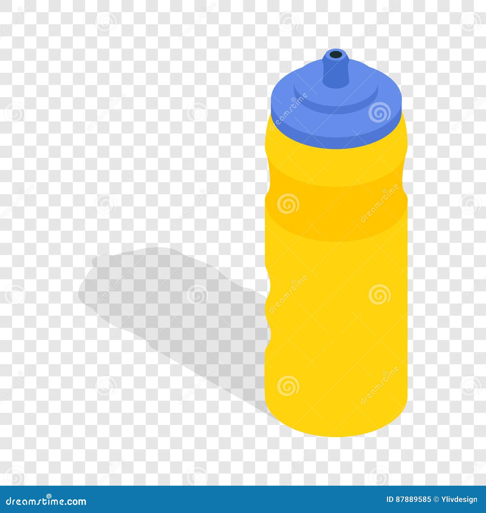 Download Yellow Sport Plastic Water Bottle Isometric Icon Stock Vector Illustration Of Plastic Camping 87889585 Yellowimages Mockups