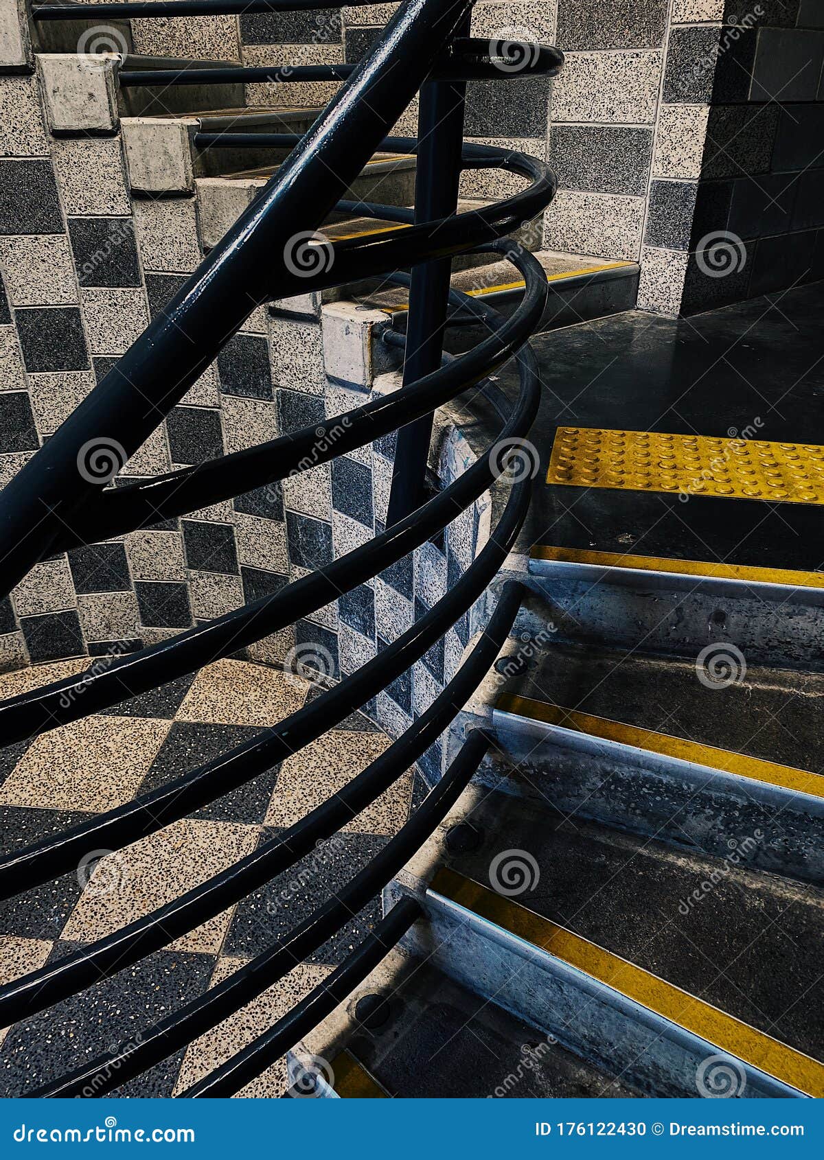 Yellow stairs stock photo. Image of view, black, stairs 176122430