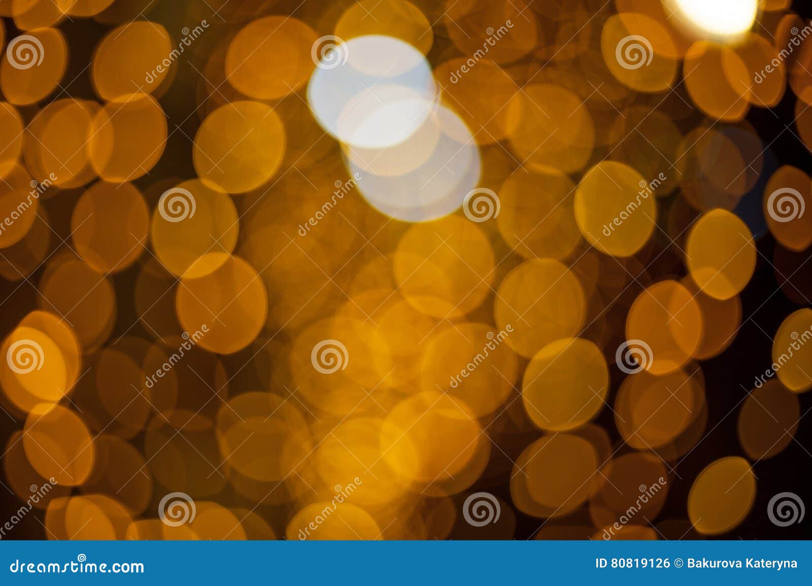 Yellow street lights stock photo. Image of light, blurry 80819126