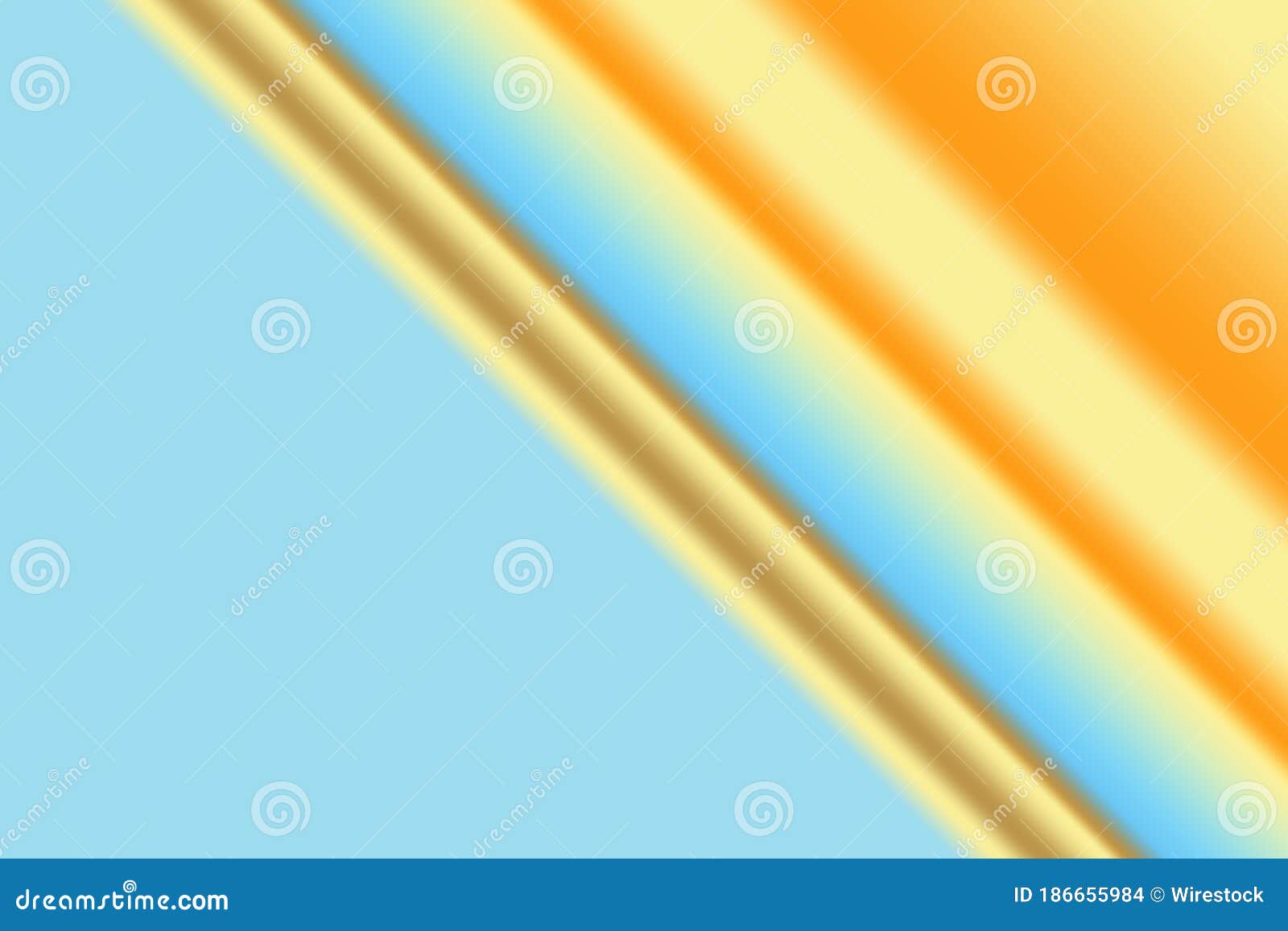 Yellow Stripes on a Blue Background Wallpaper Stock Illustration Illustration of park