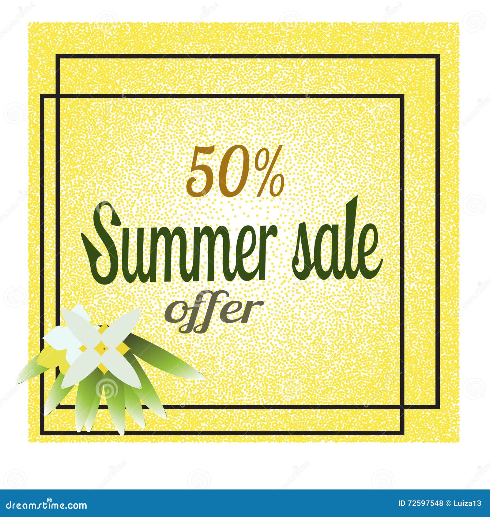 Yellow Summer Sale Background For Print, Web Design And Banners ...