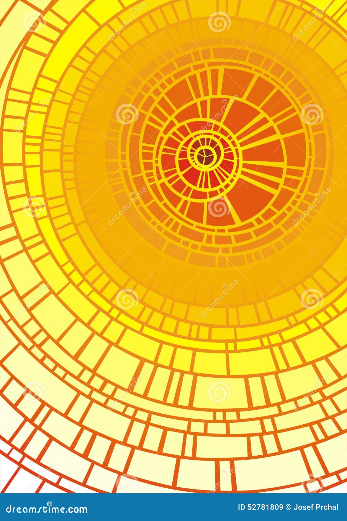 Yellow Sun Abstract Background Stock Vector Illustration of bright