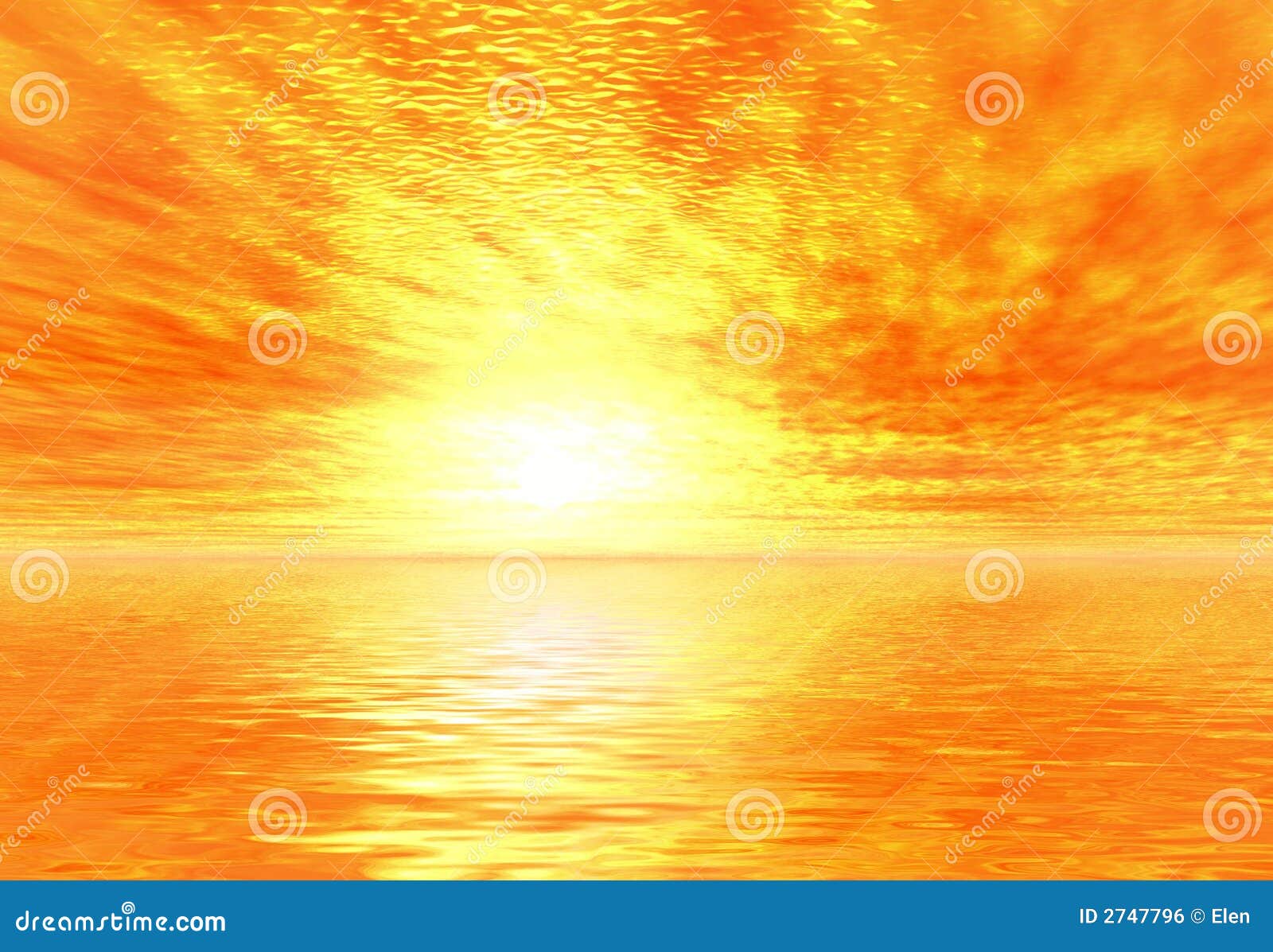 Yellow sunrise stock illustration. Image of illustrate - 2747796