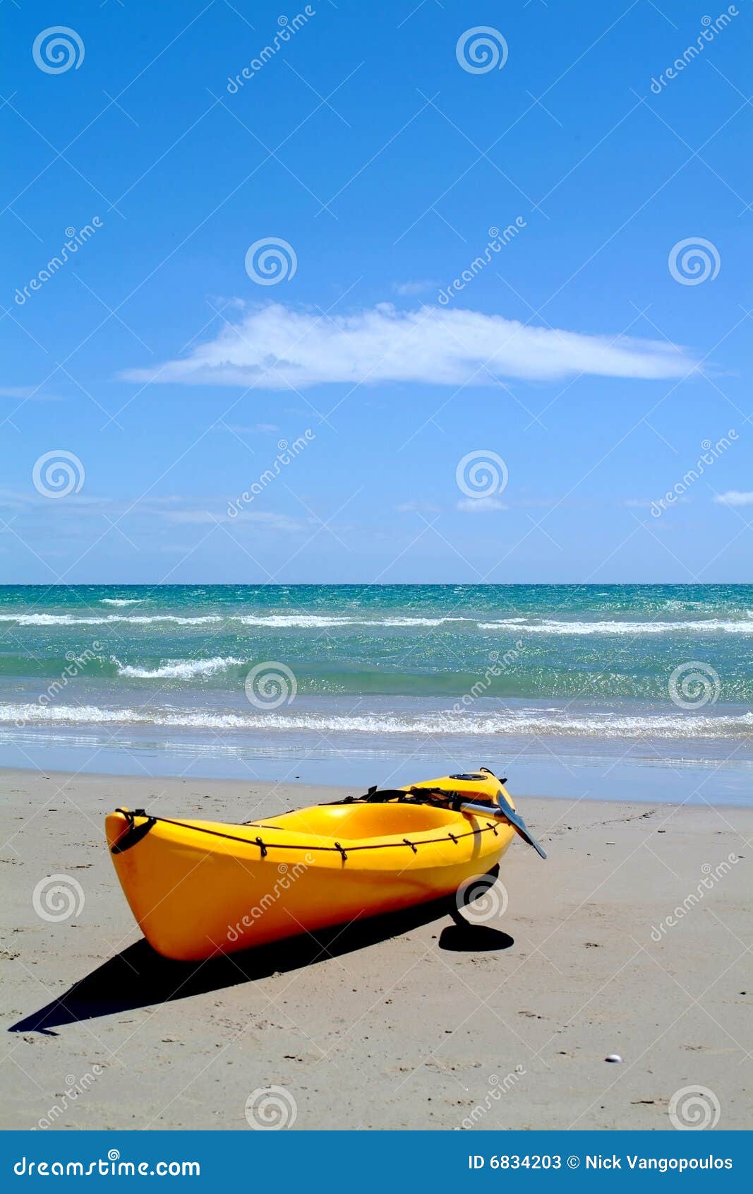 Yellow surf rescue canoe stock image. Image of surf, water - 6834203