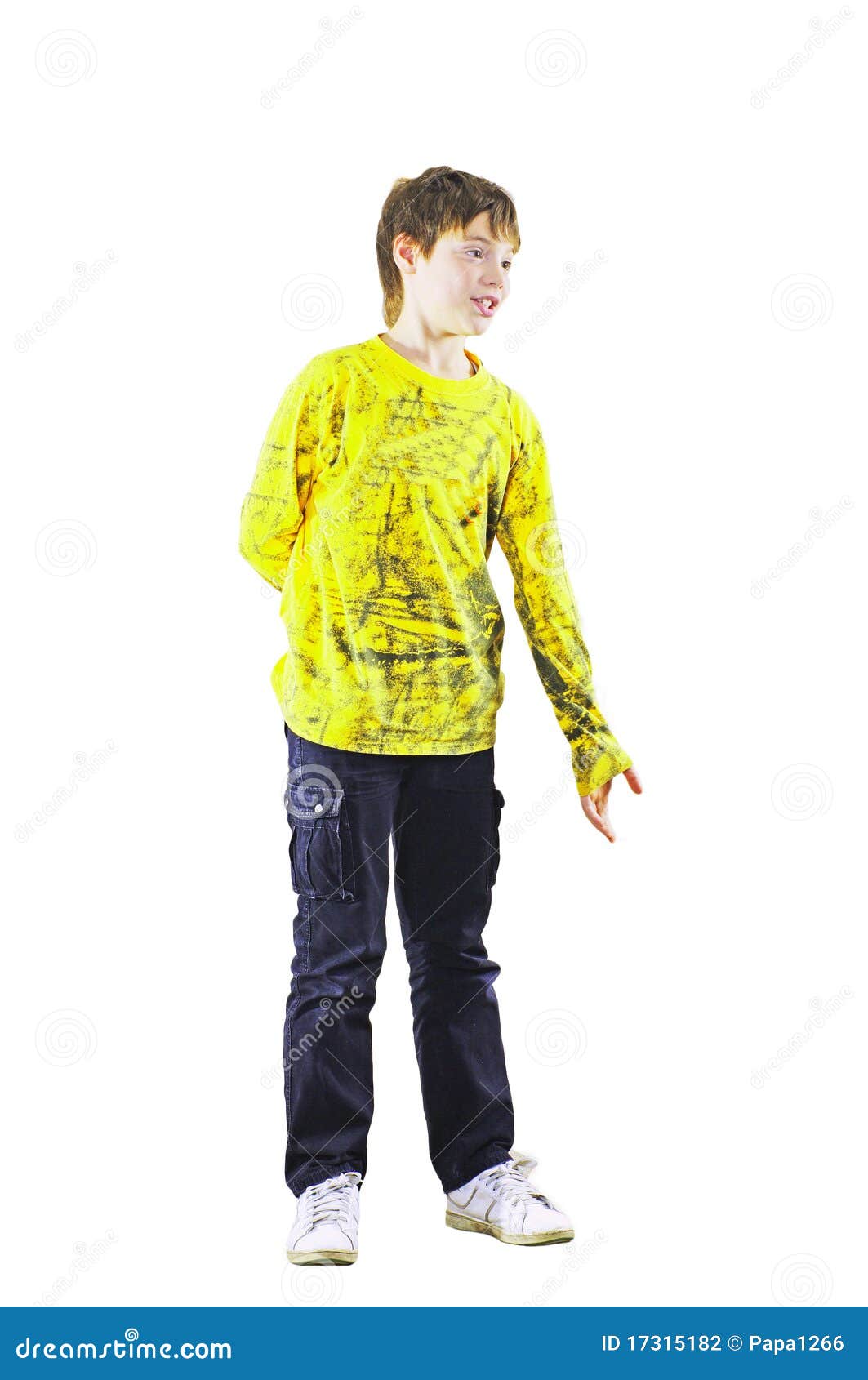 Yellow sweater stock photo. Image of length, jeans, open 17315182
