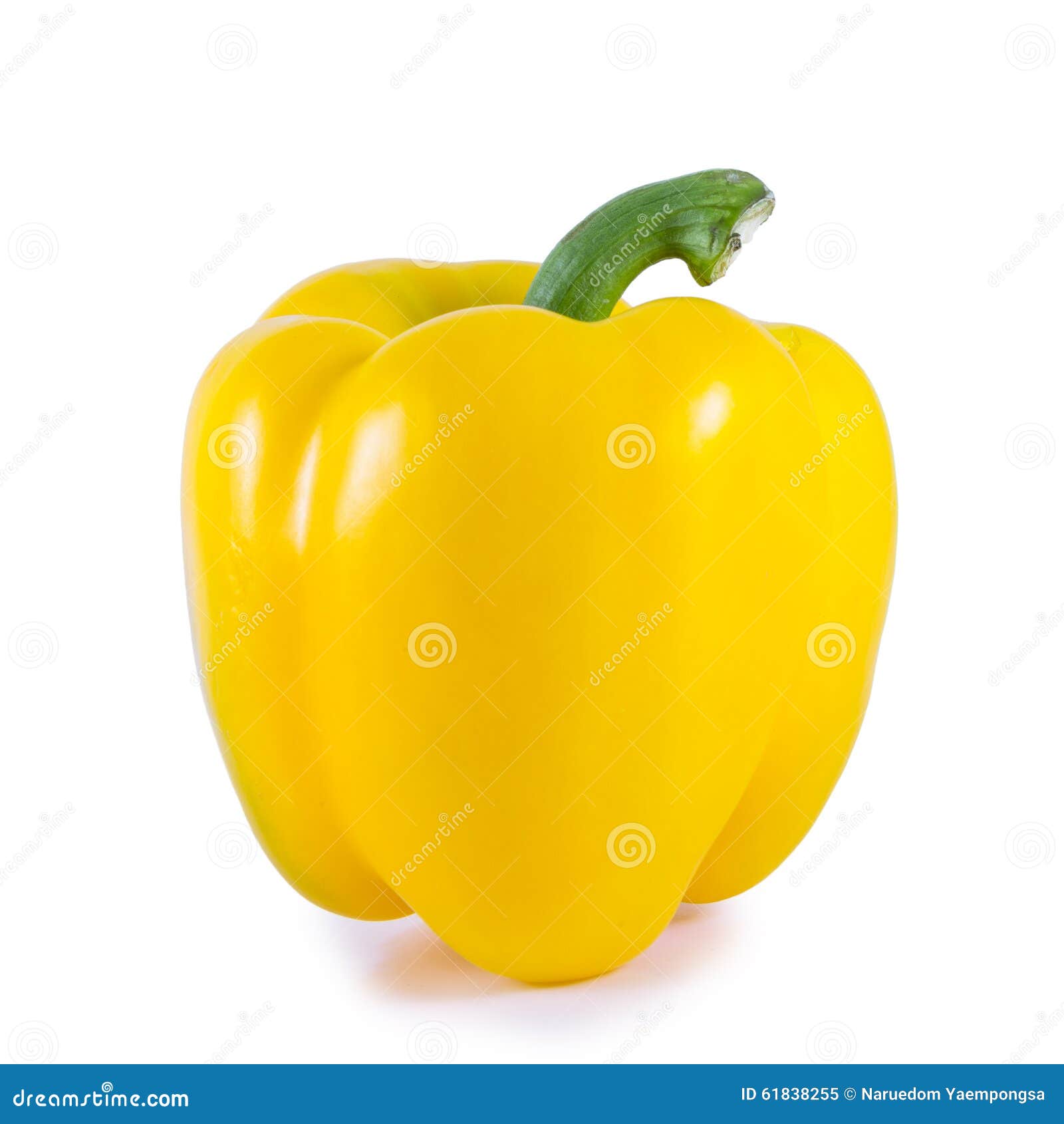Yellow Sweet Bell Pepper (capsicum) Stock Image Image of fruit, color