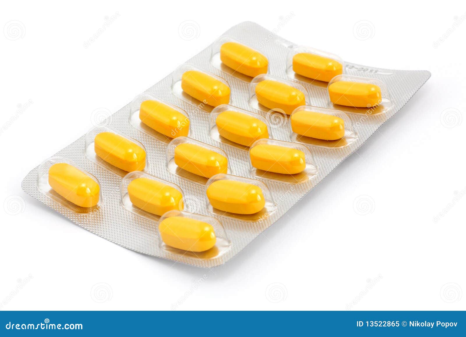Yellow Tablets stock image. Image of medicament, hospital 13522865