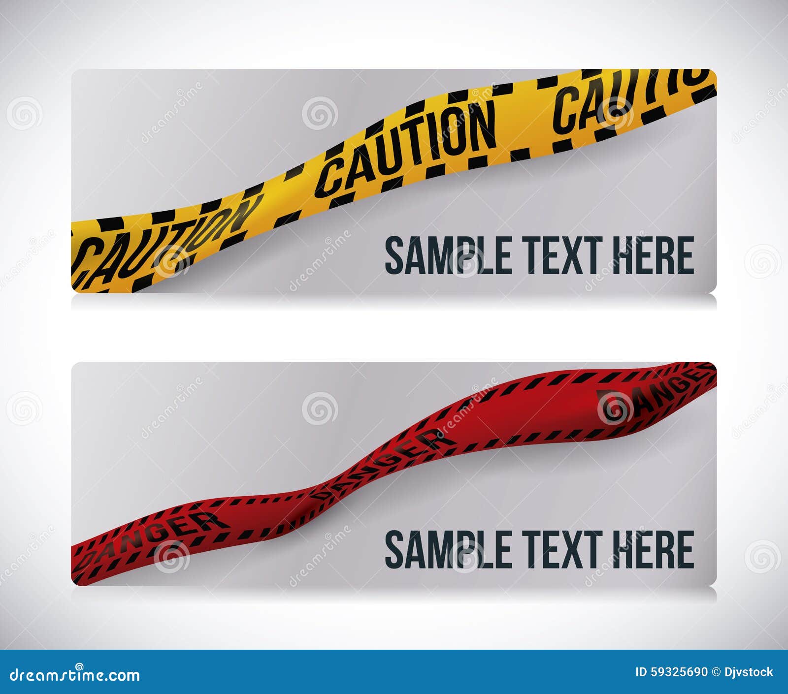 Yellow tape design. stock vector. Illustration of cross 59325690