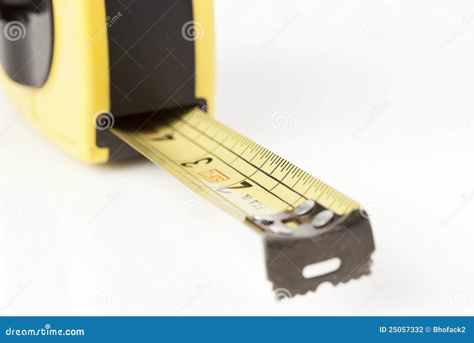 Yellow tape measure stock photo. Image of measure, tape 25057332