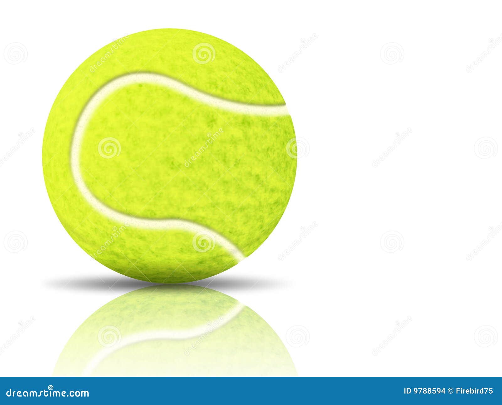 Yellow tennis ball stock illustration. Illustration of ball 9788594