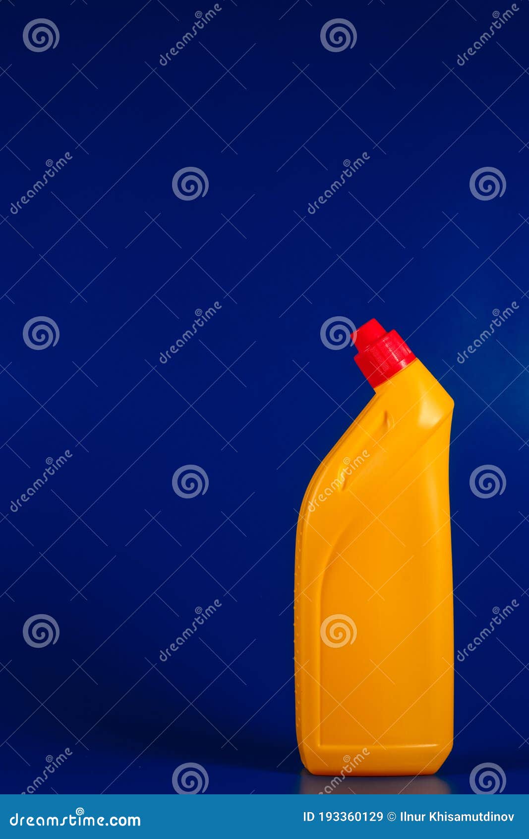 Yellow Toilet Cleaner on a Blue Background Stock Image - Image of trigger,  supply: 193360129