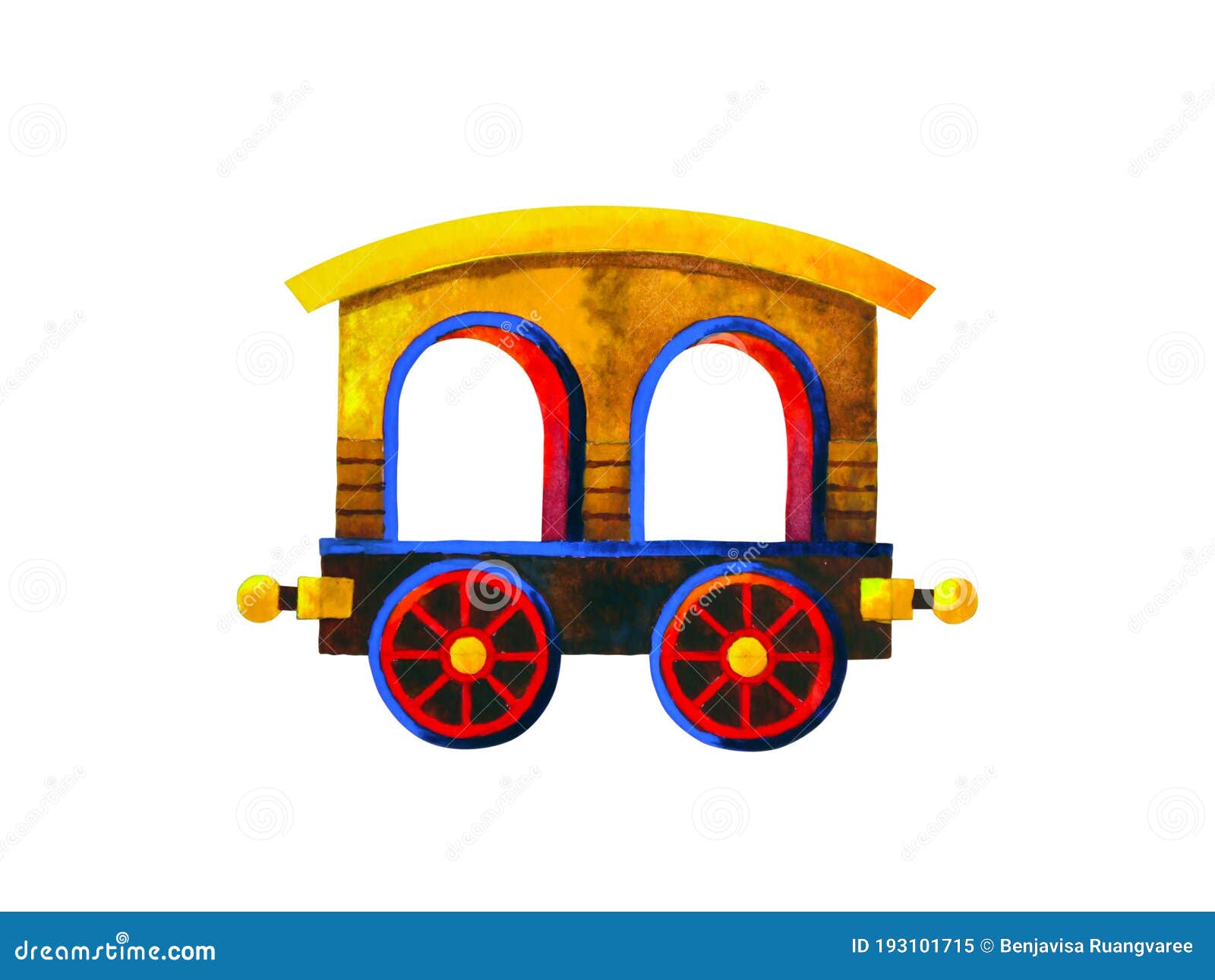 Yellow Train Retro Cartoon Watercolor Painting Illustration Design Stock Illustration - Illustration of graphic, subway: 193101715 Yellow Train Retro Cartoon Watercolor Painting Illustration Design Stock Illustration - Illustration of graphic, subway: 193101715