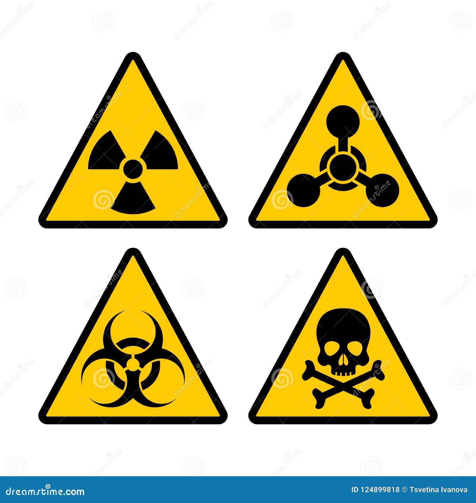 chemical hazard signs