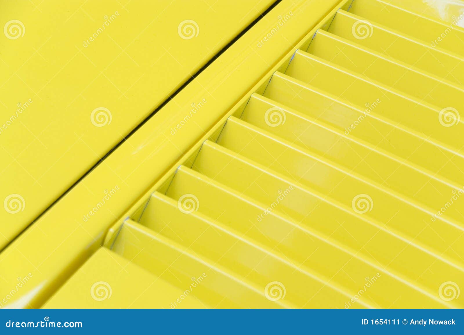 Yellow vent stock image. Image of detail, vent, line, bright 1654111