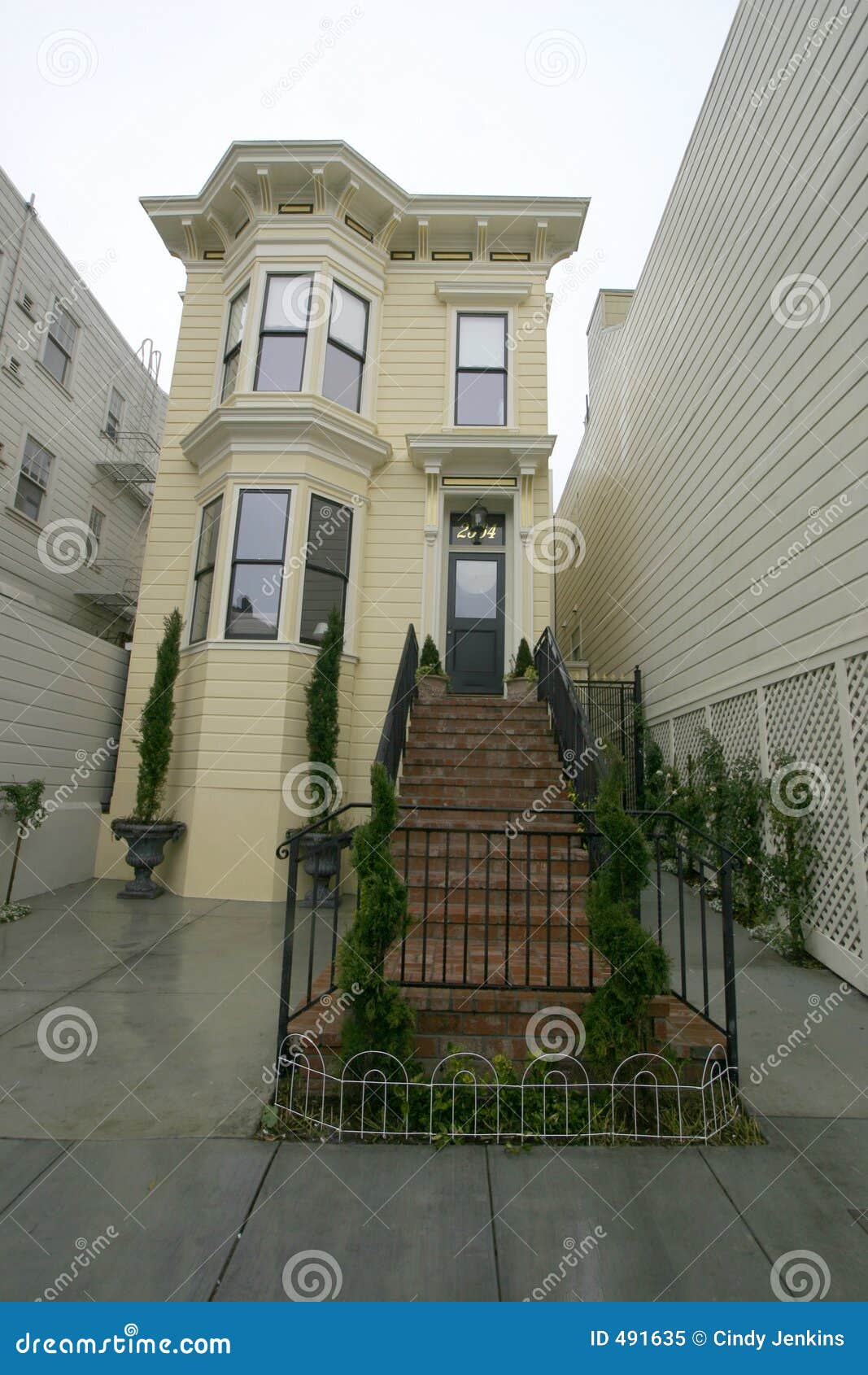 yellow victorian