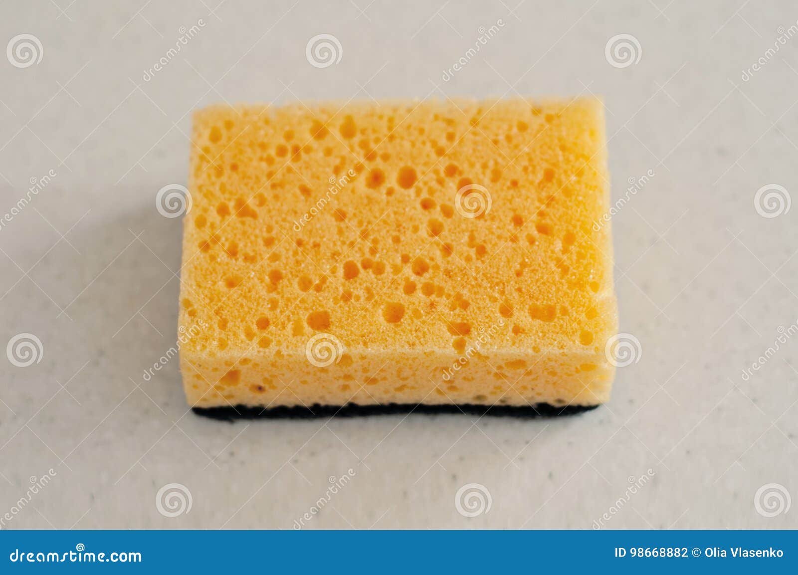 Yellow Washcloth on the Table Stock Photo Image of kitchenware, color