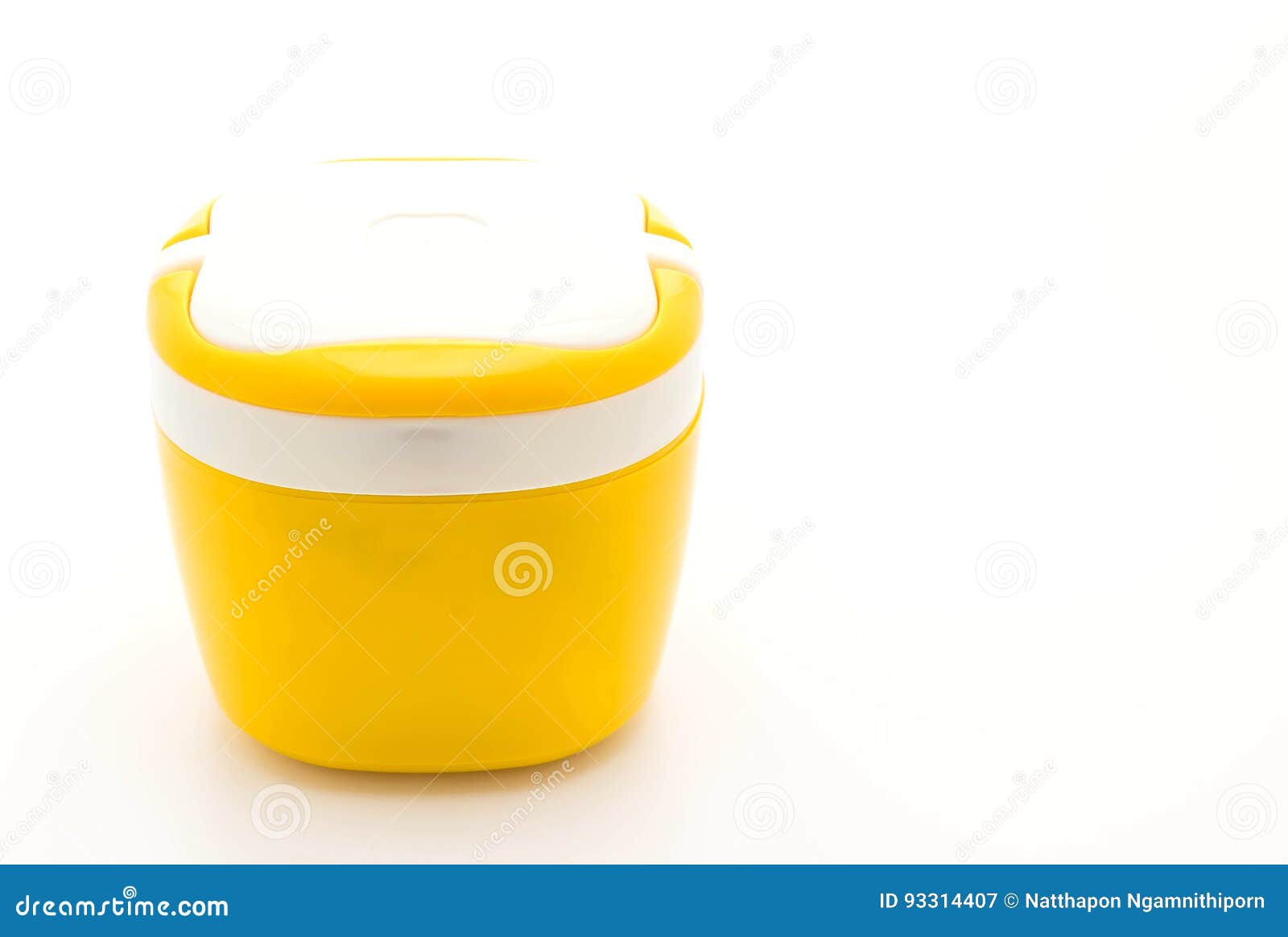 Yellow water canteen stock image. Image of water, cool 93314407