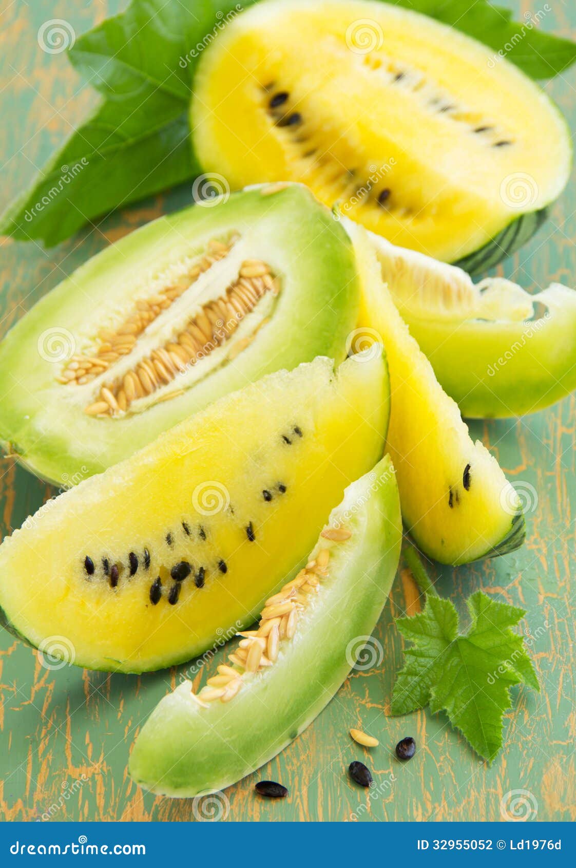 Yellow watermelon stock photo. Image of fruits, yellow 32955052