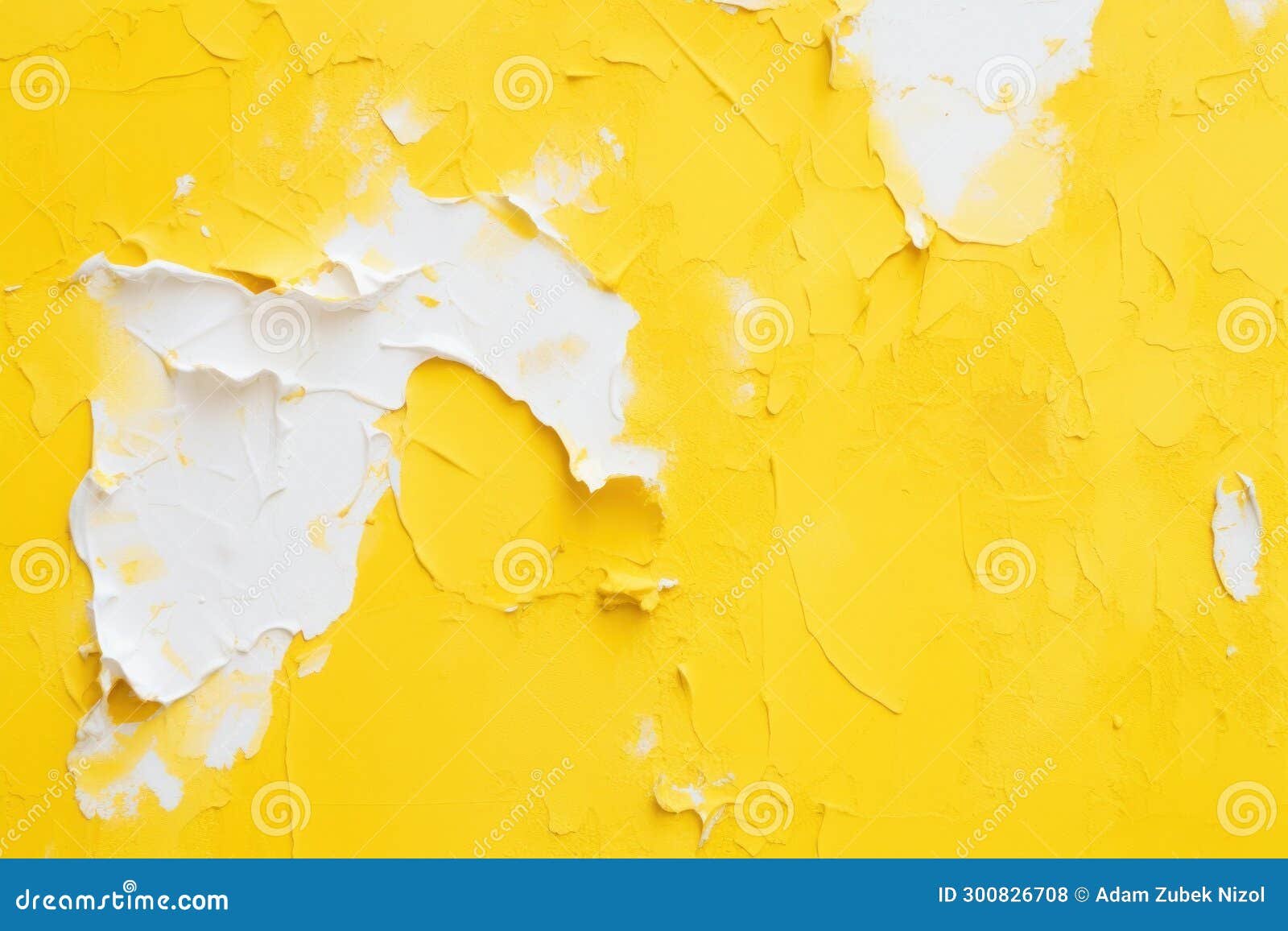 A yellow and white paint stock illustration. Illustration of color