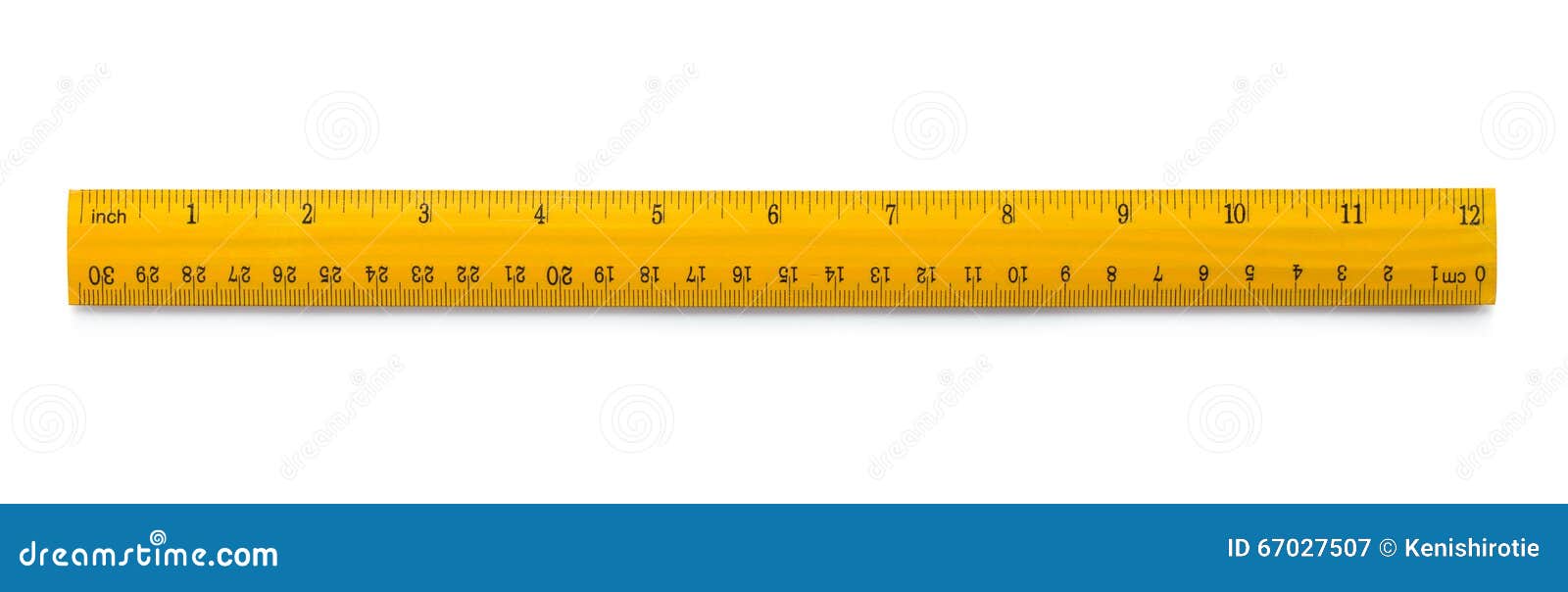 yellow wooden ruler