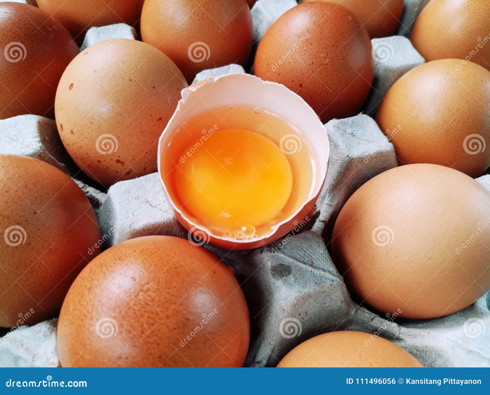 Yellow Yolk, Egg on Eggshells, Delicious Cook Stock Photo Image of