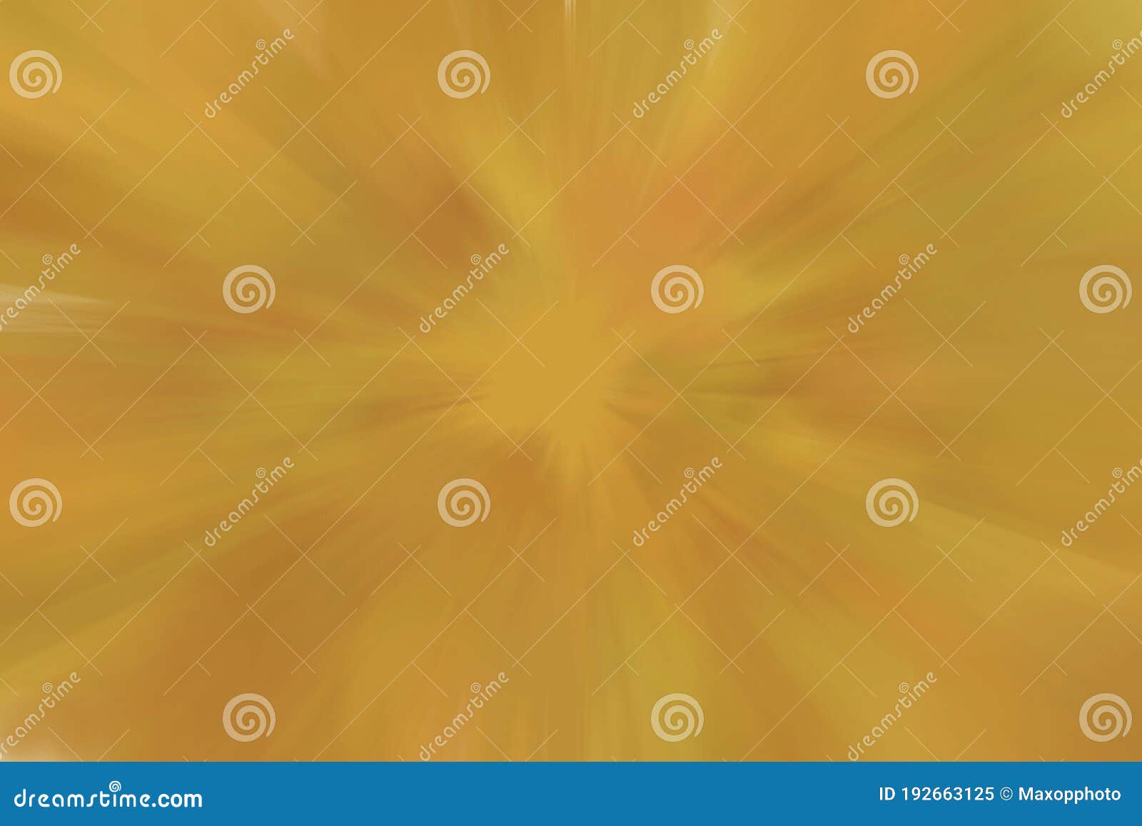 yellow zoom radial blur background fom centrum