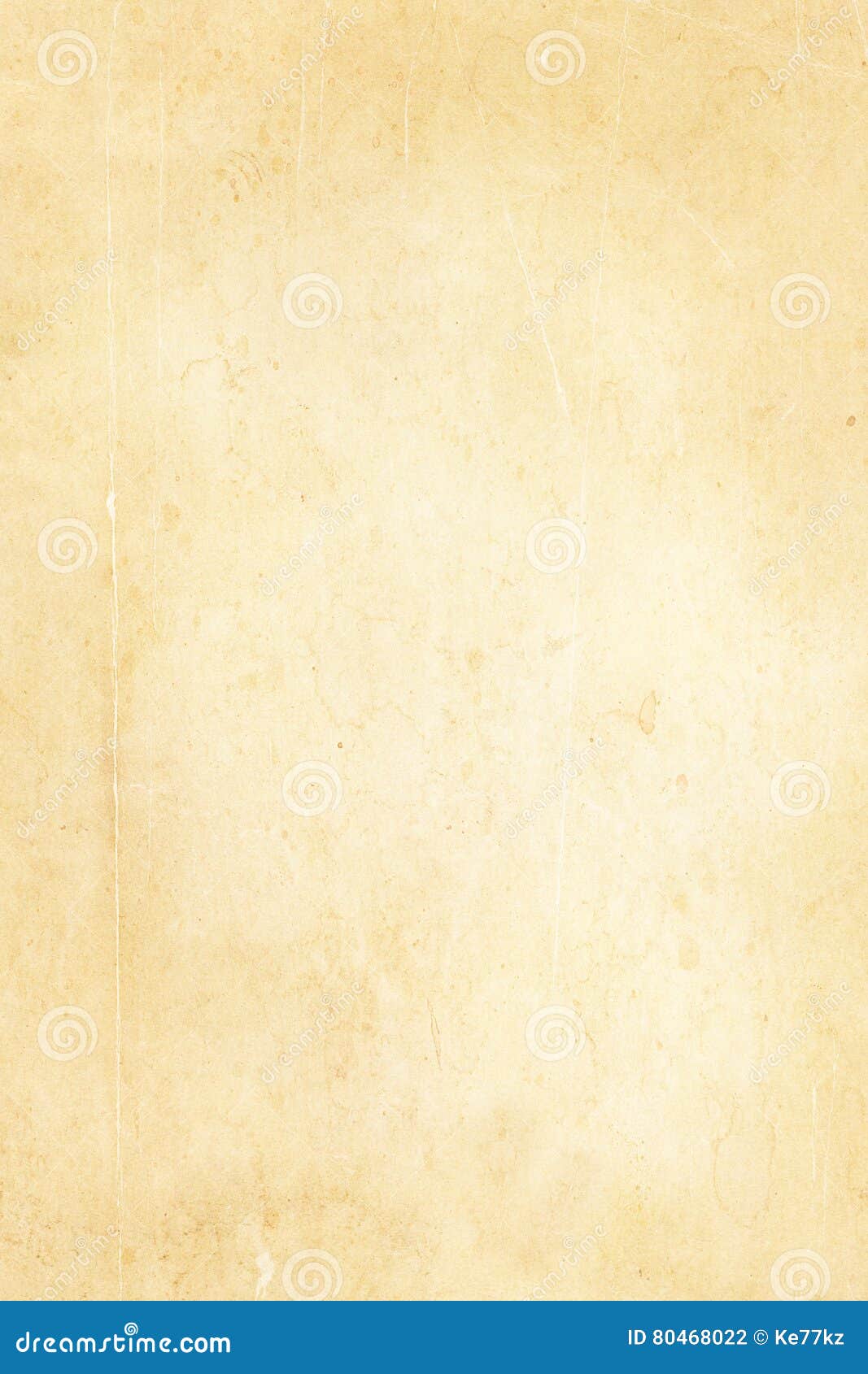 Yellowed Old Paper Texture. Stock Illustration Illustration of copy