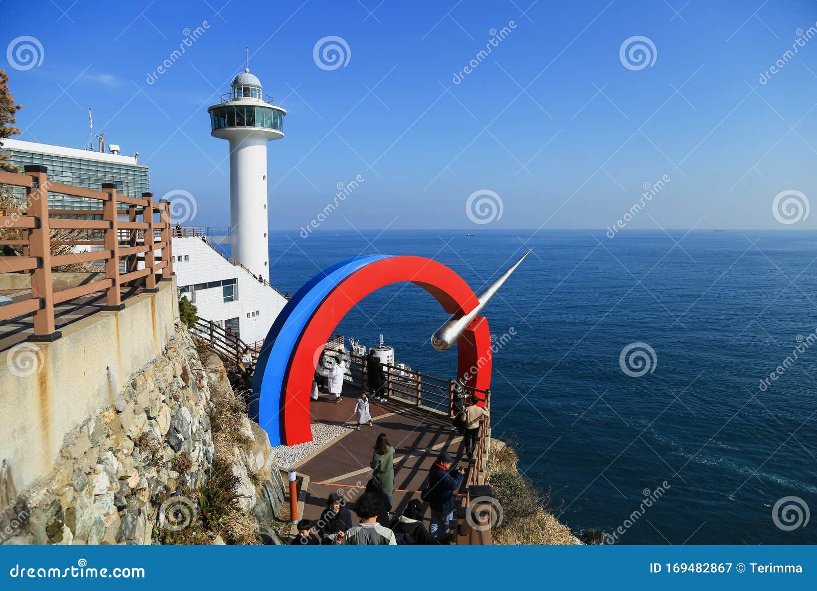 Yeongdo Lighthouse Taejongdae Park, Busan Editorial Photography - Image of 2020, yeongdo: 169482867