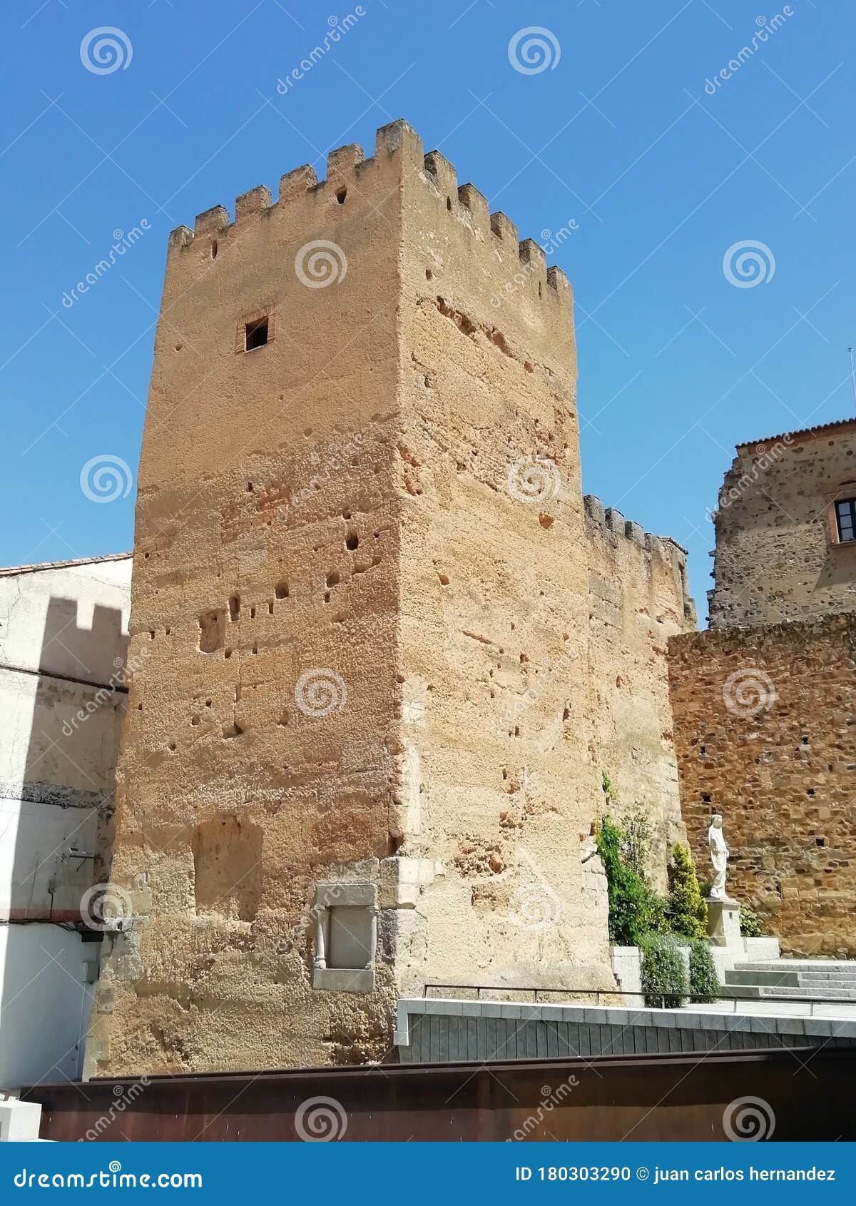 yerba tower, caceres, extremadura  spain.