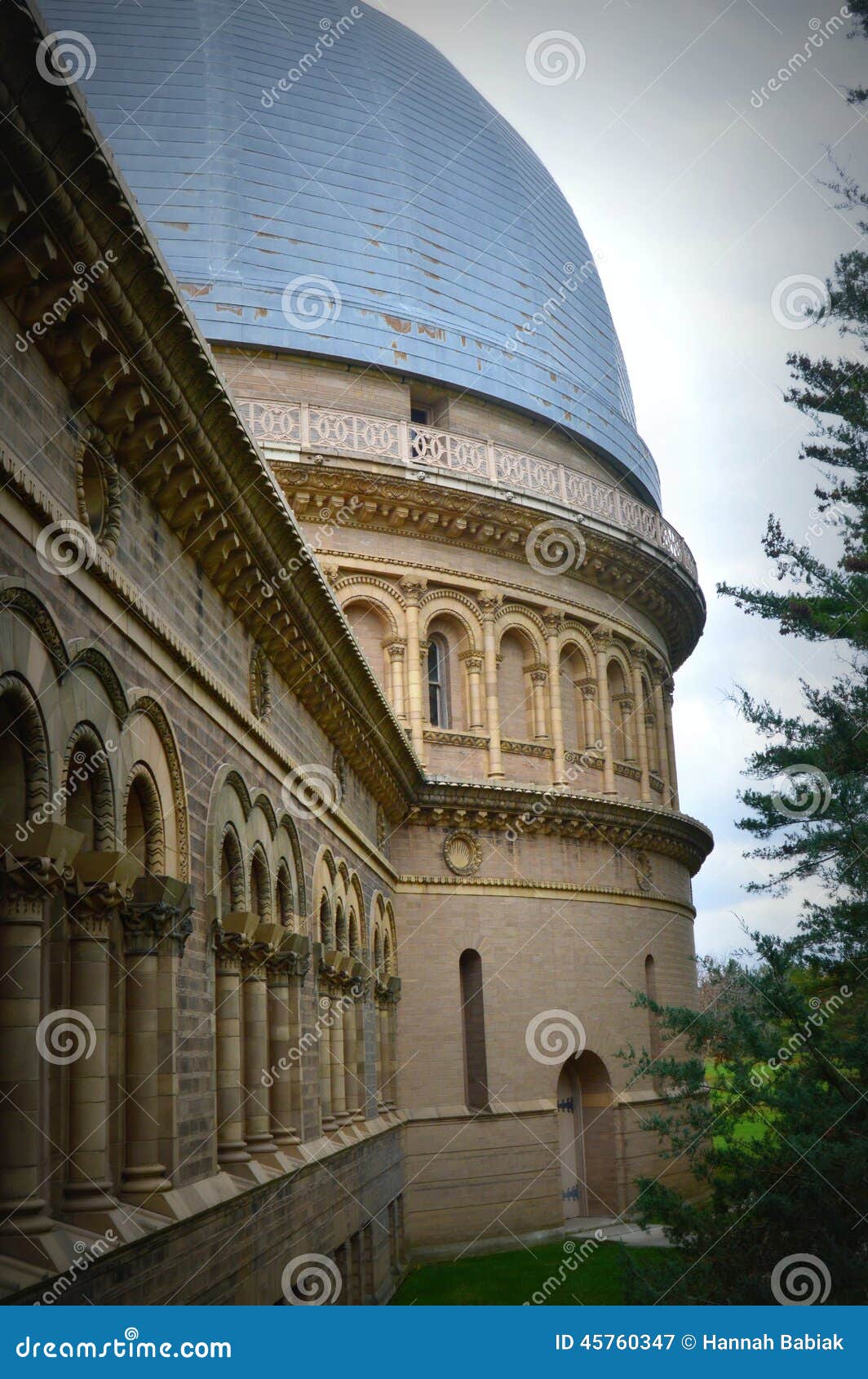 yerkes observatory leading into larger dome