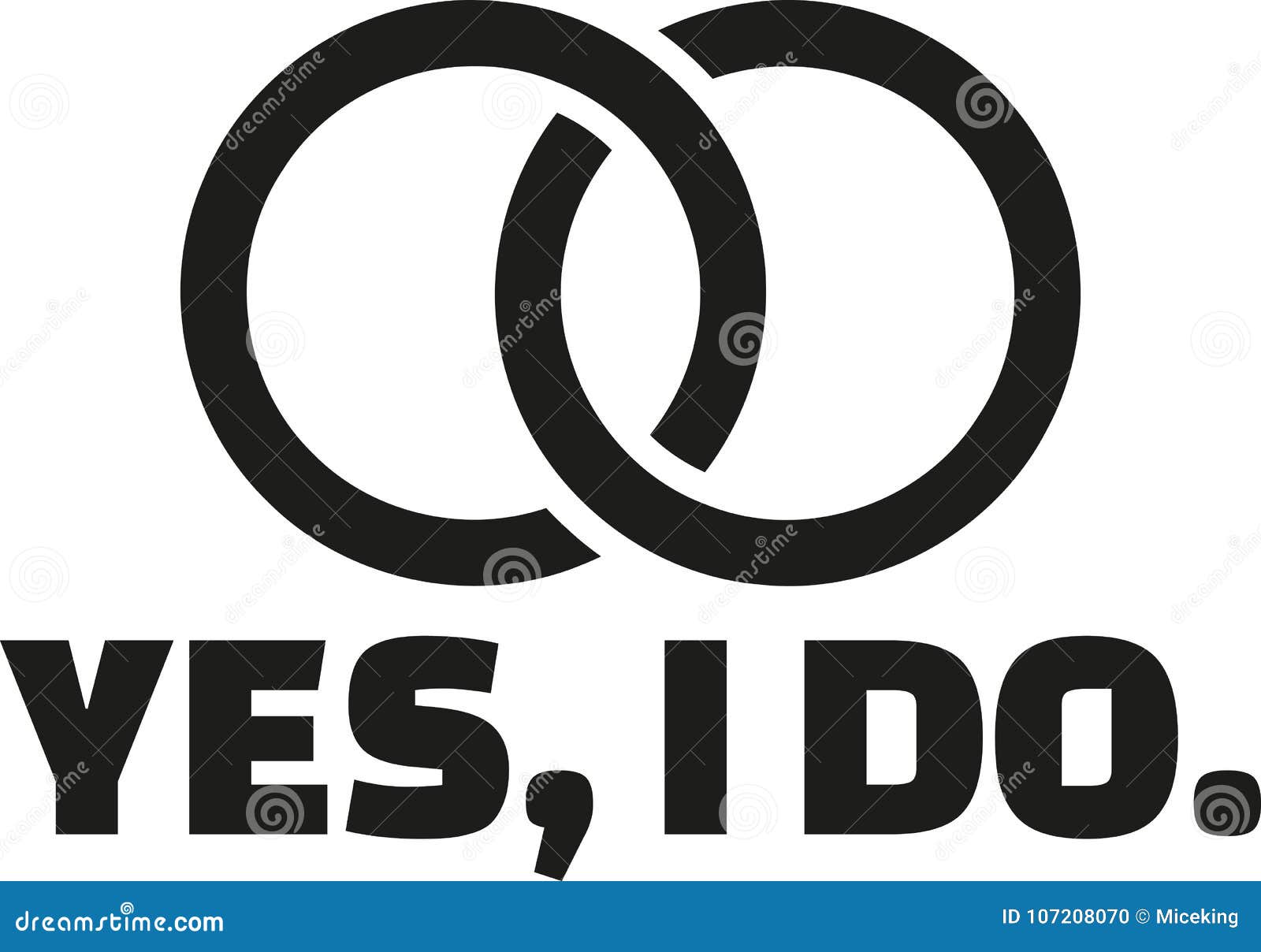 Yes I do with wedding ring stock vector. Illustration of ring 107208070