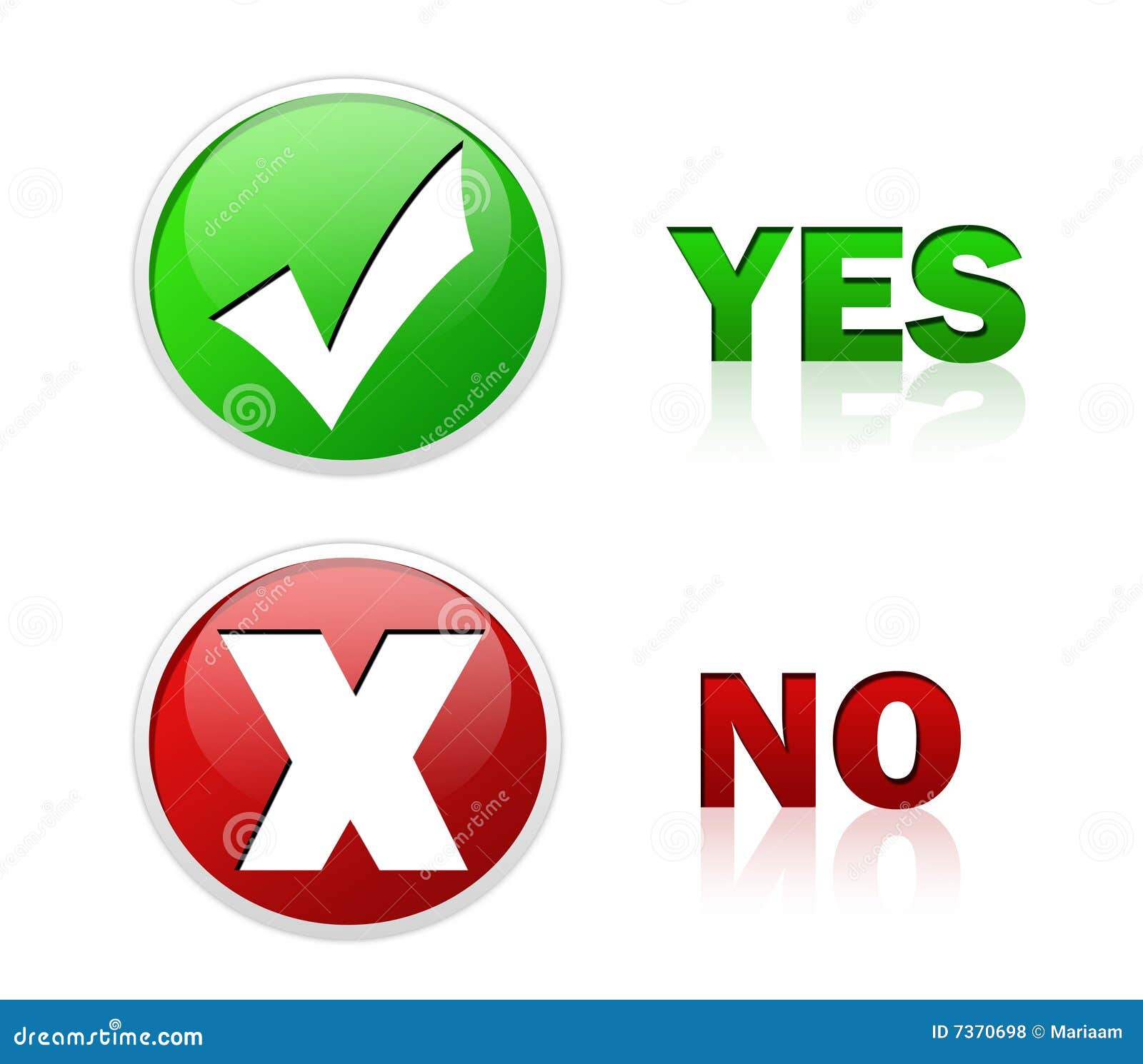 Yes No Stock Illustrations – 10,575 Yes No Stock Illustrations