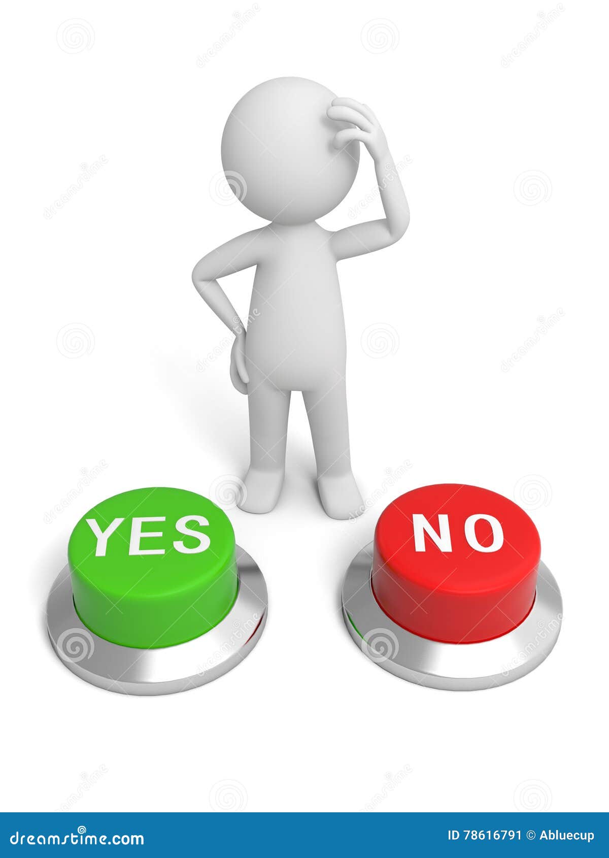 https://thumbs.dreamstime.com/z/yes-no-button-d-people-making-choice-behind-78616791.jpg