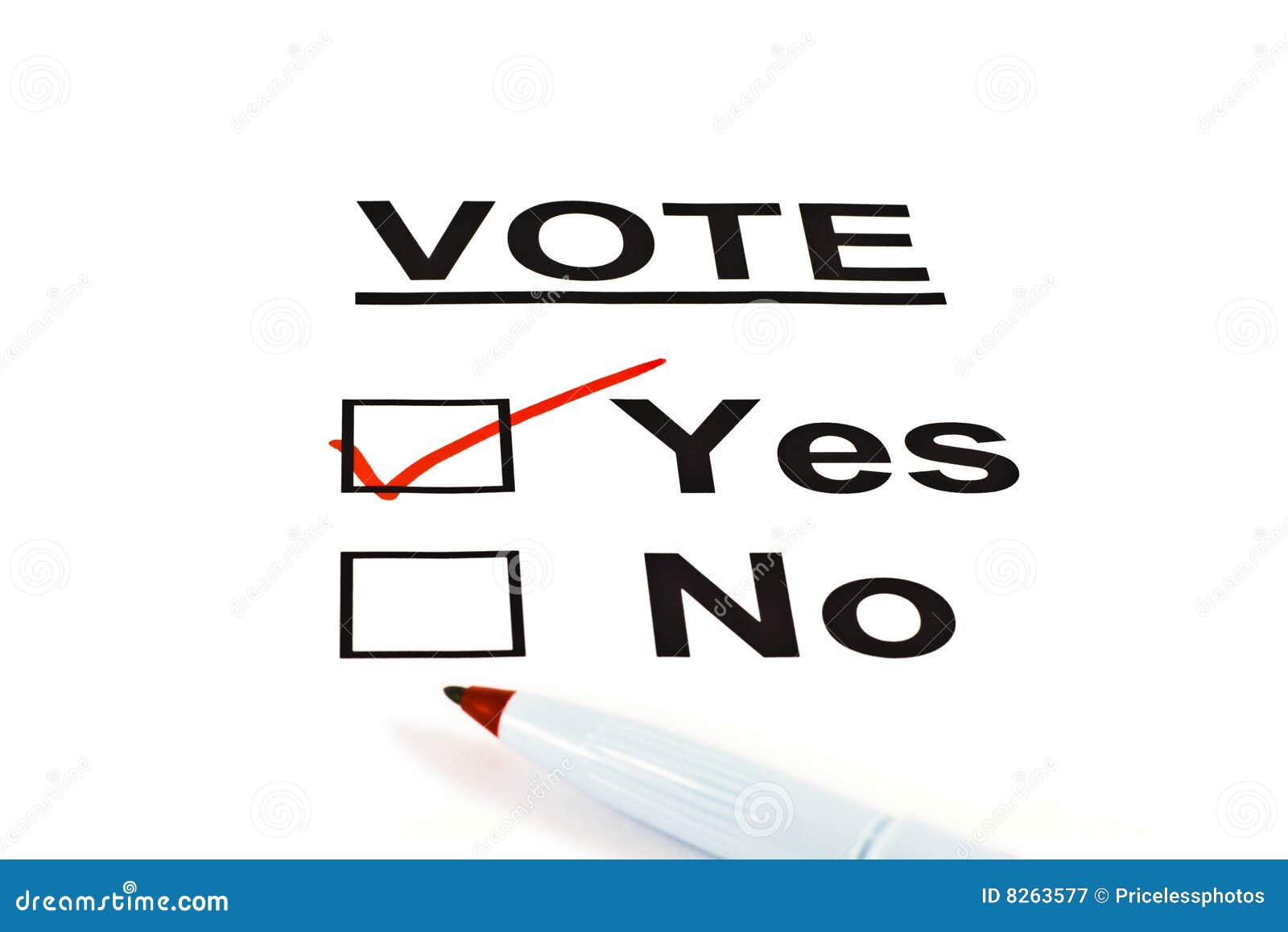 free clipart vote yes - photo #20