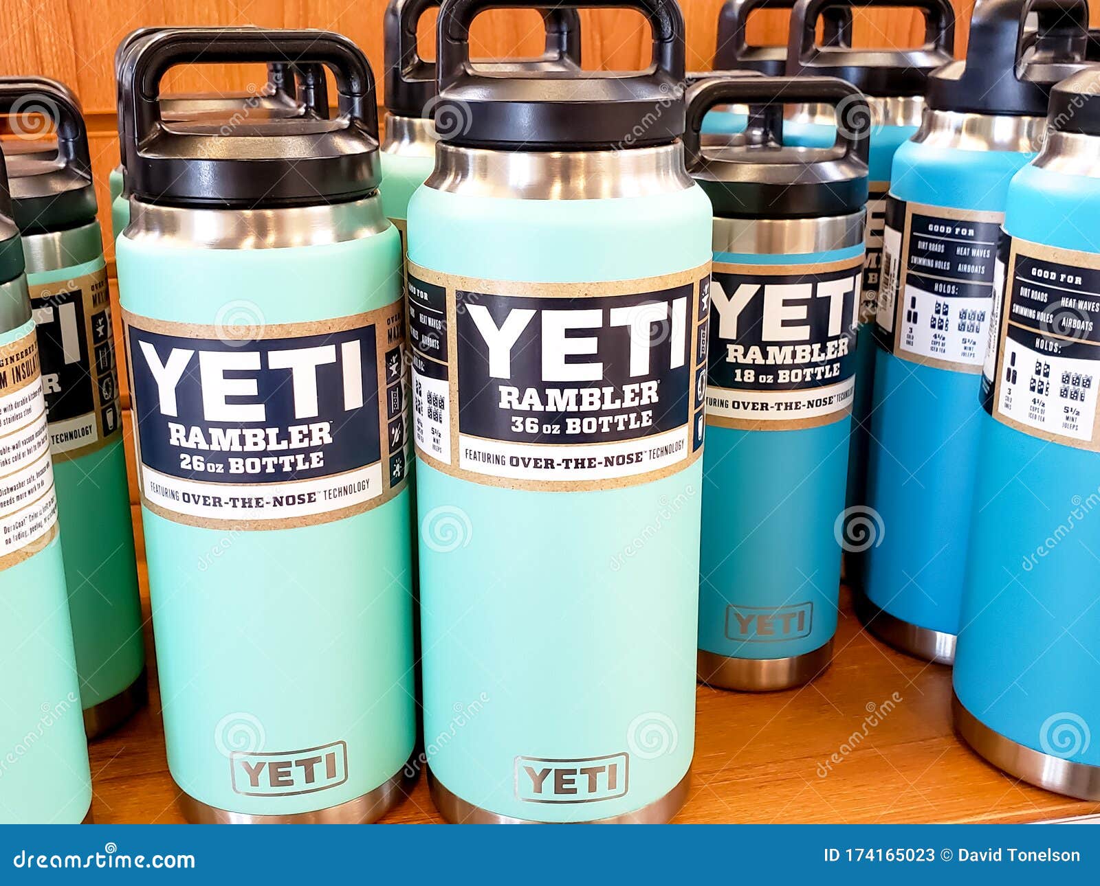 Yeti coolers - tumblers editorial stock photo. Image of glass - 174165023