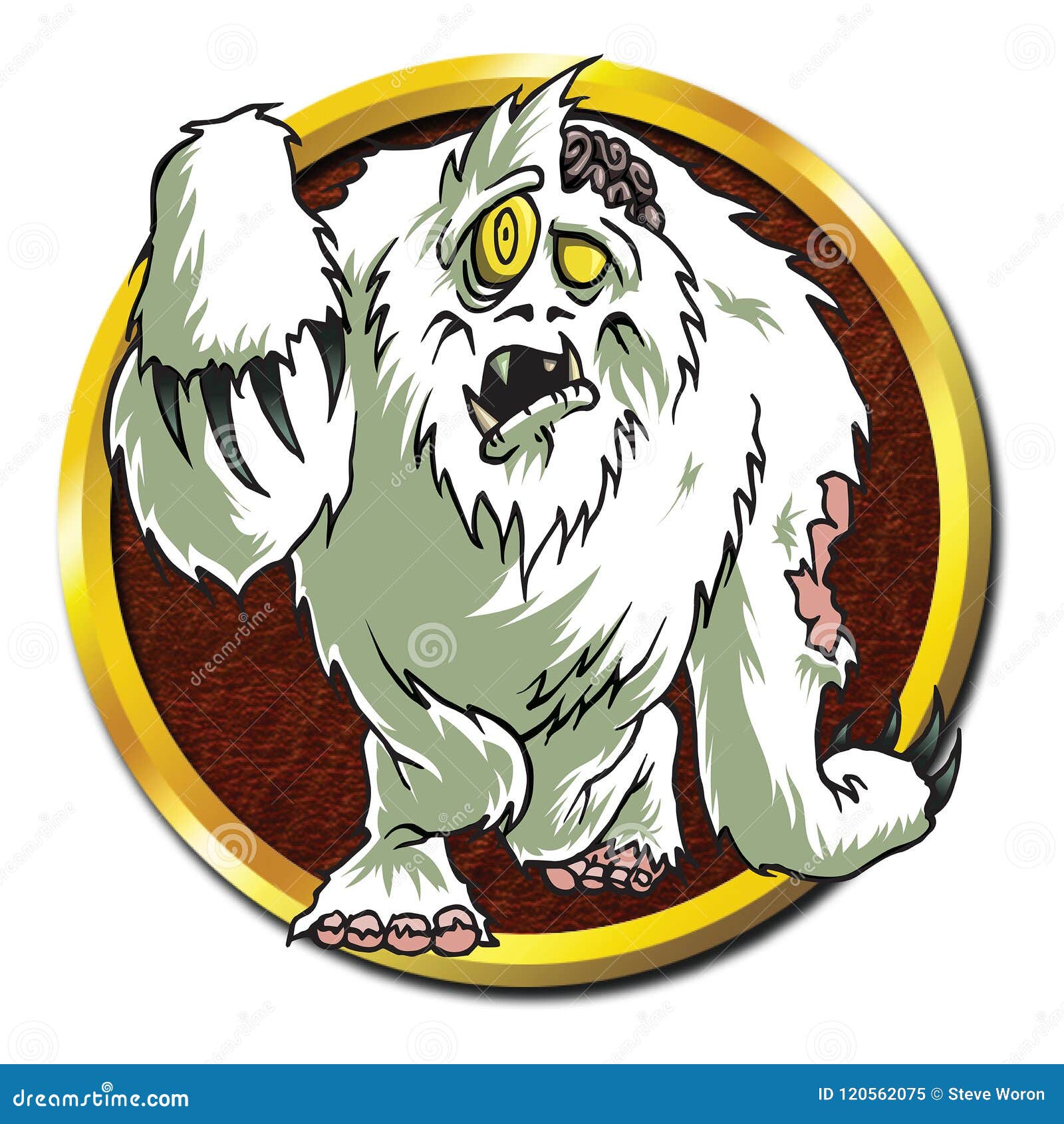 Zombie Yeti Man-like Animal Stock Illustration - Illustration of yeti, zombie: 120562075 Zombie Yeti Man-like Animal Stock Illustration - Illustration of yeti, zombie: 120562075