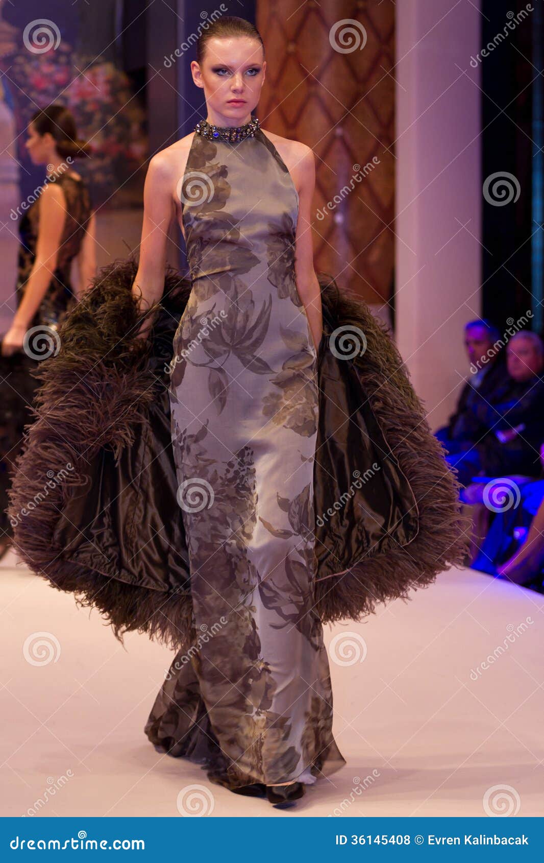 Yildirim Mayruk Fashion Show Editorial Stock Photo - Image of walking ...