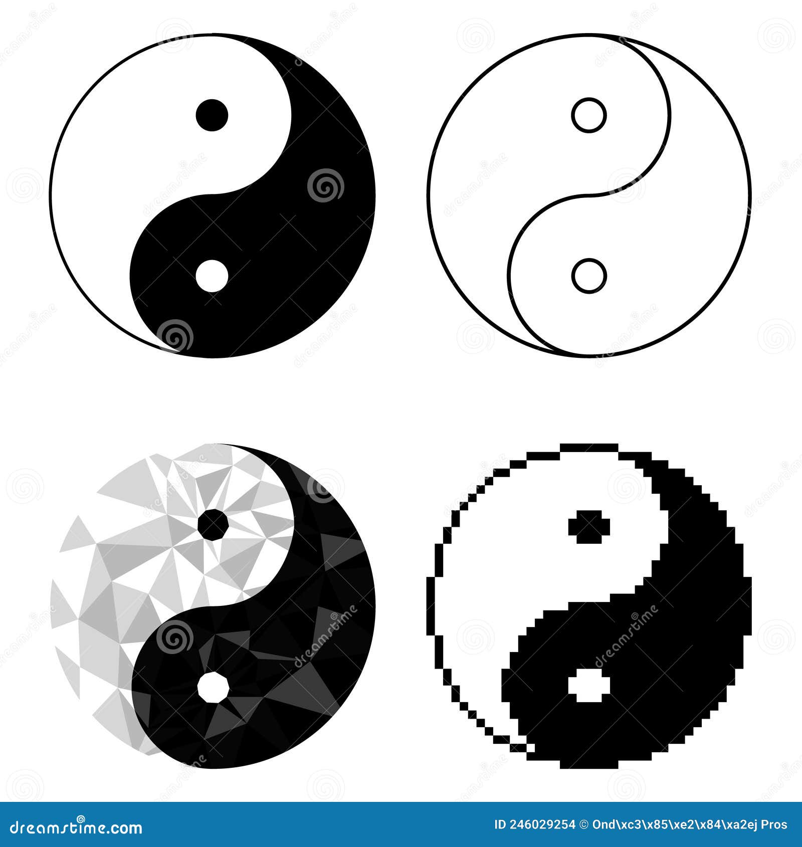 Ying Yang Tattoo  Three Yin Yang Symbol HD Png Download  vhv