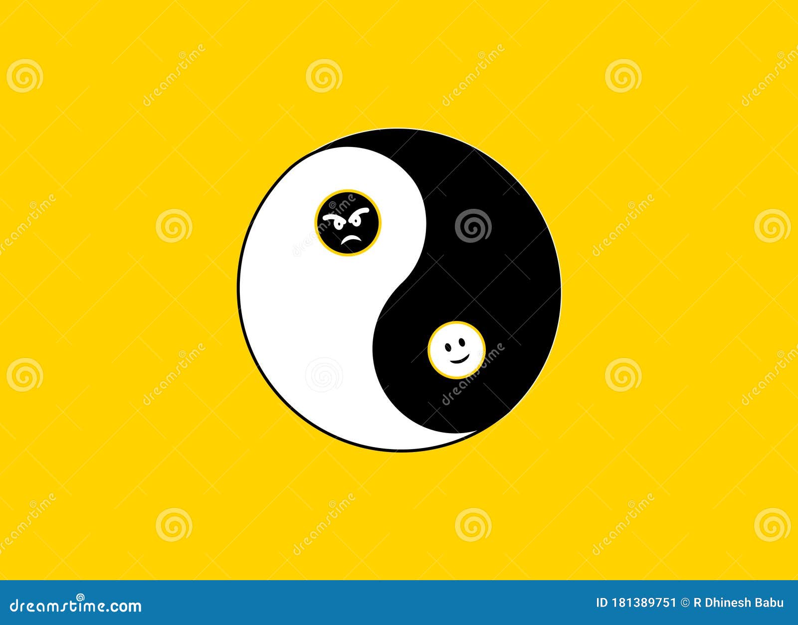 Yang zeichen emoji yin ☯ Yin