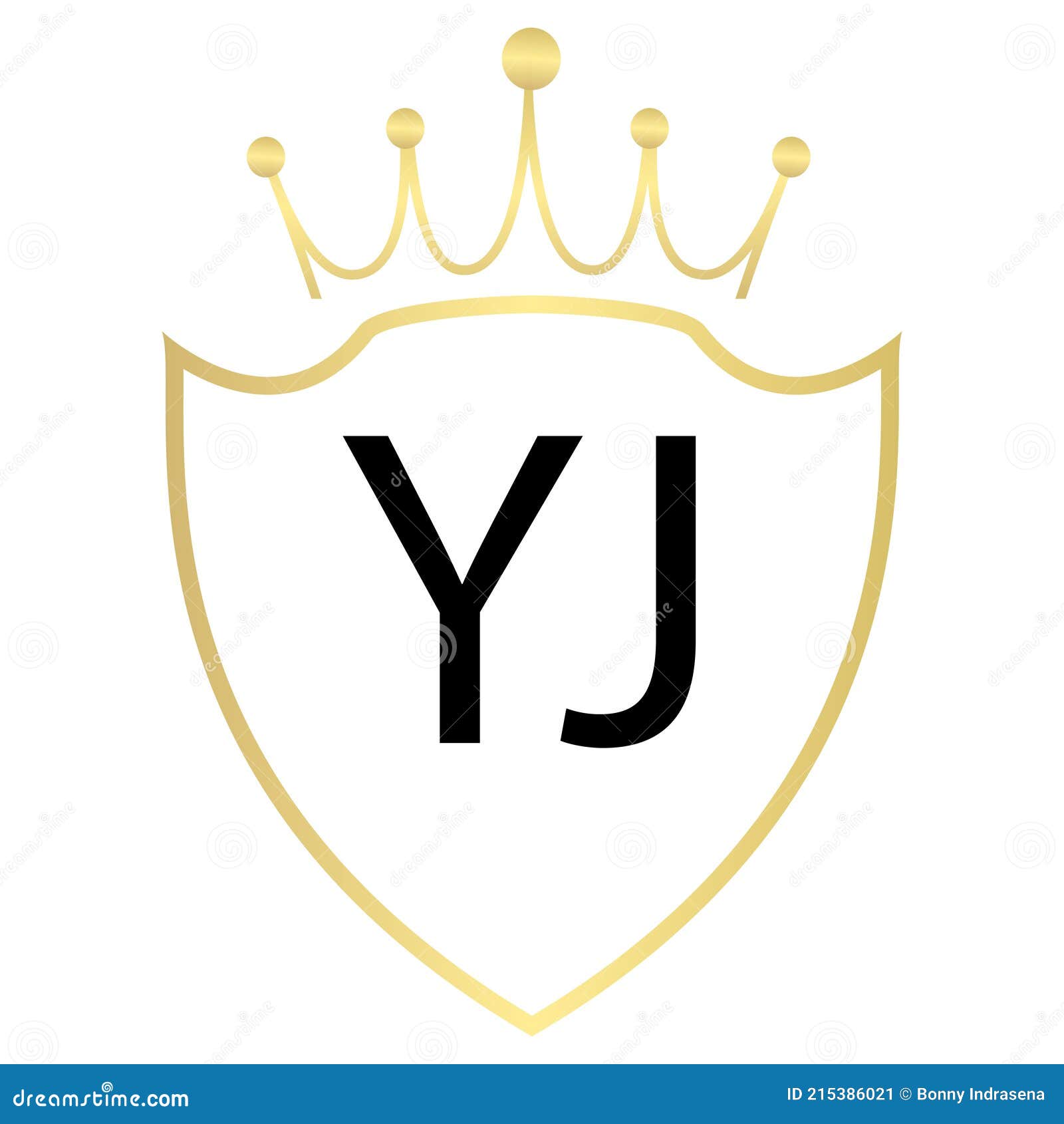 Monogram YL Logo Design By Vectorseller