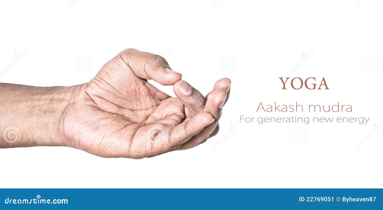 Yoga Aakash mudra stock image. Image of harmony, isolated 22769051